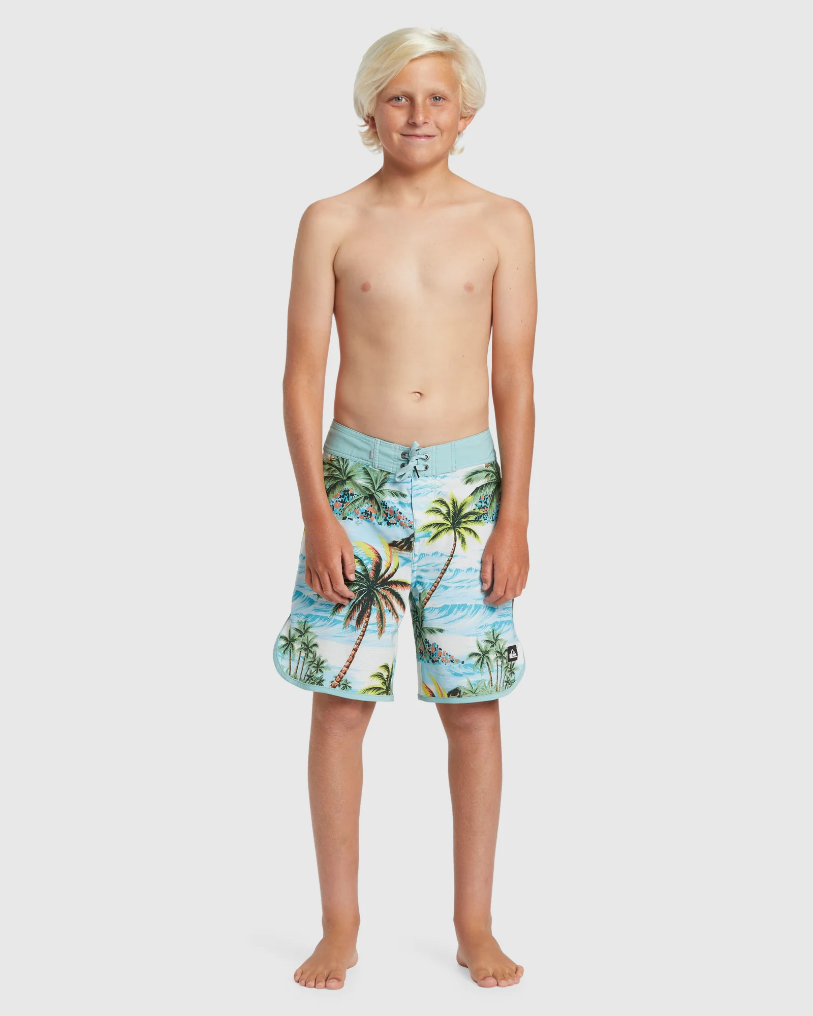 Boys 8-16 Highline Scallop Boardshorts
