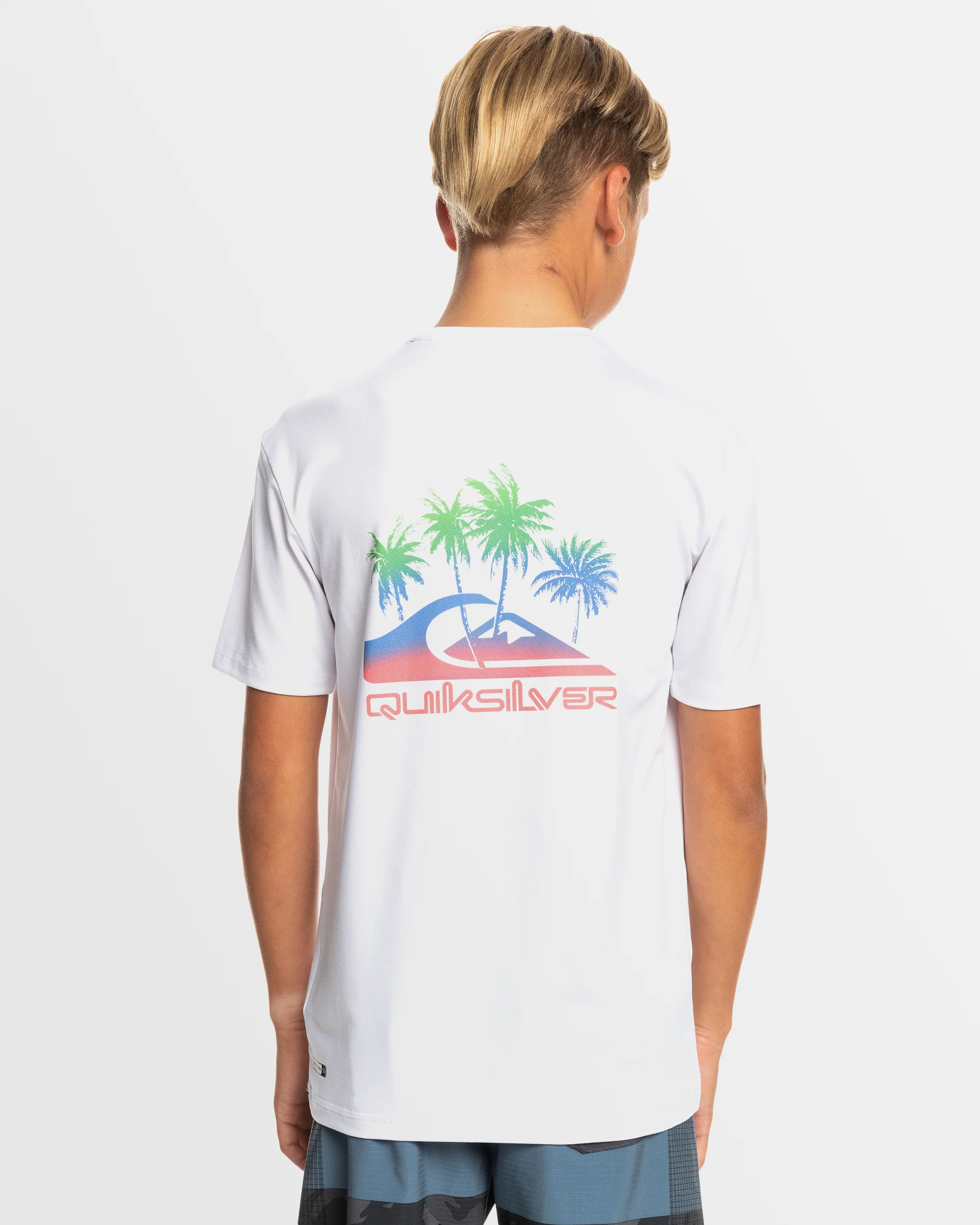 Boys 8-16 Mix Session Short Sleeve Surf T-Shirt