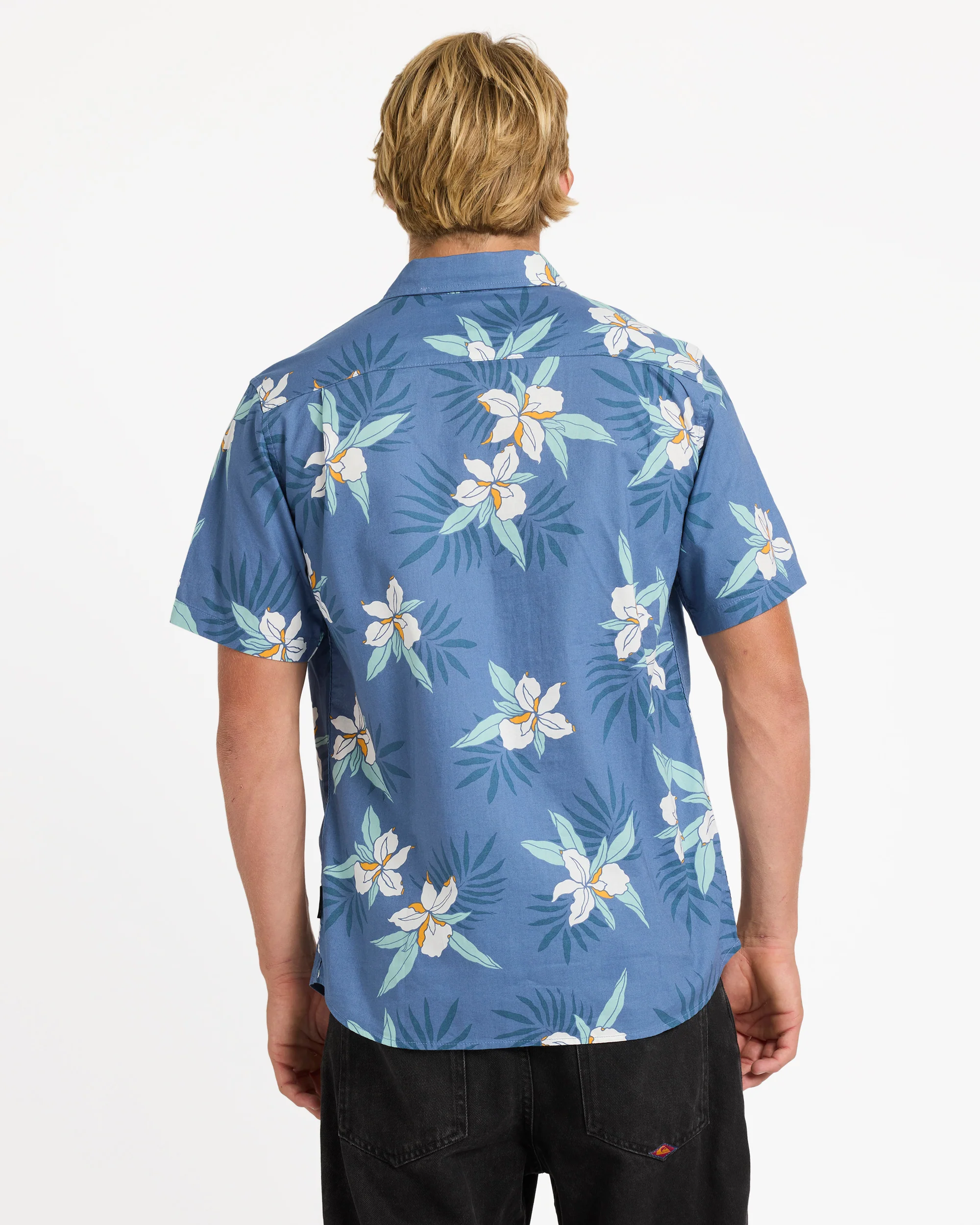 Mens Apero Classic Floral Short Sleeve Shirt