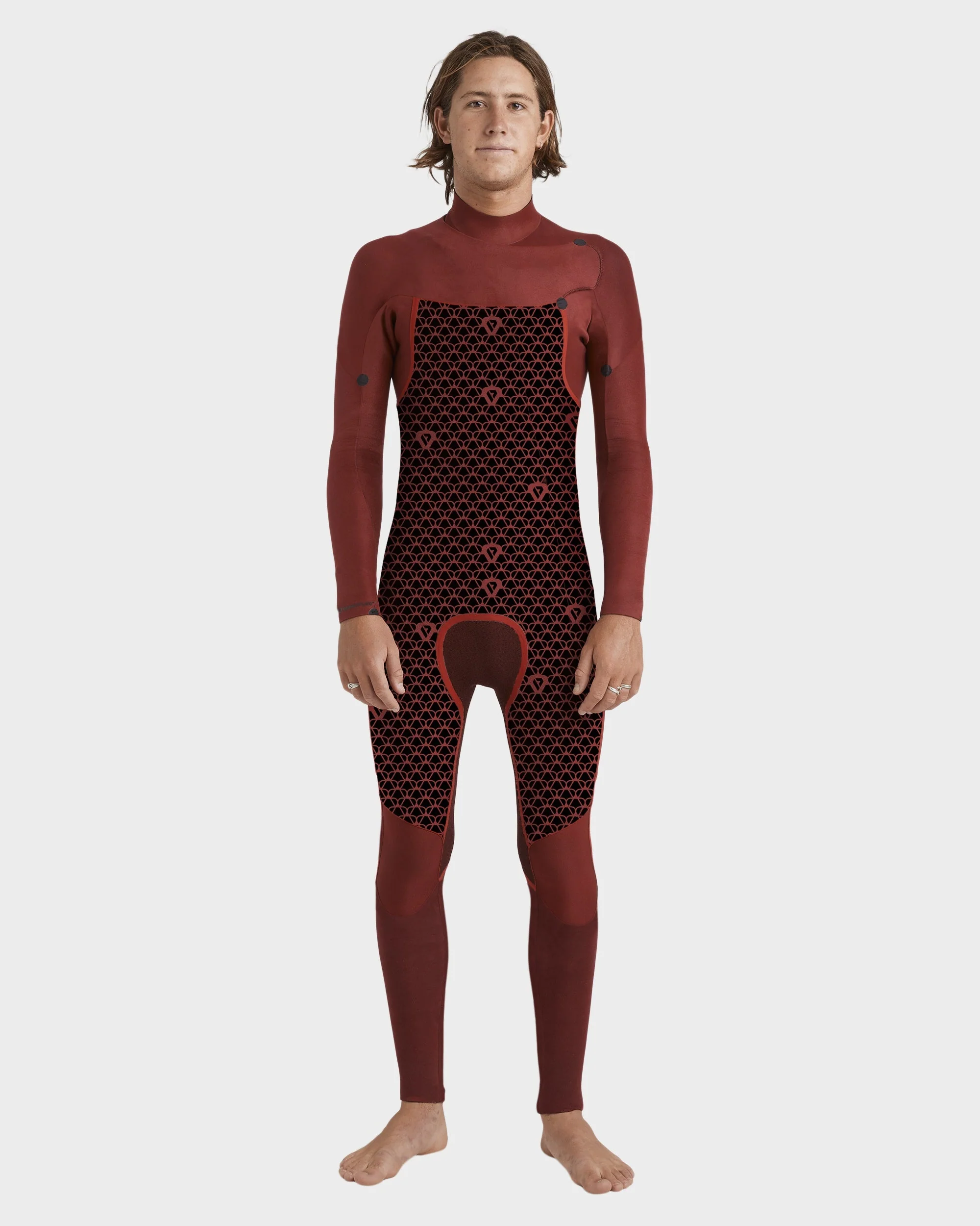 Mens 3/2mm Everyday Sessions Chest Zip Wetsuit