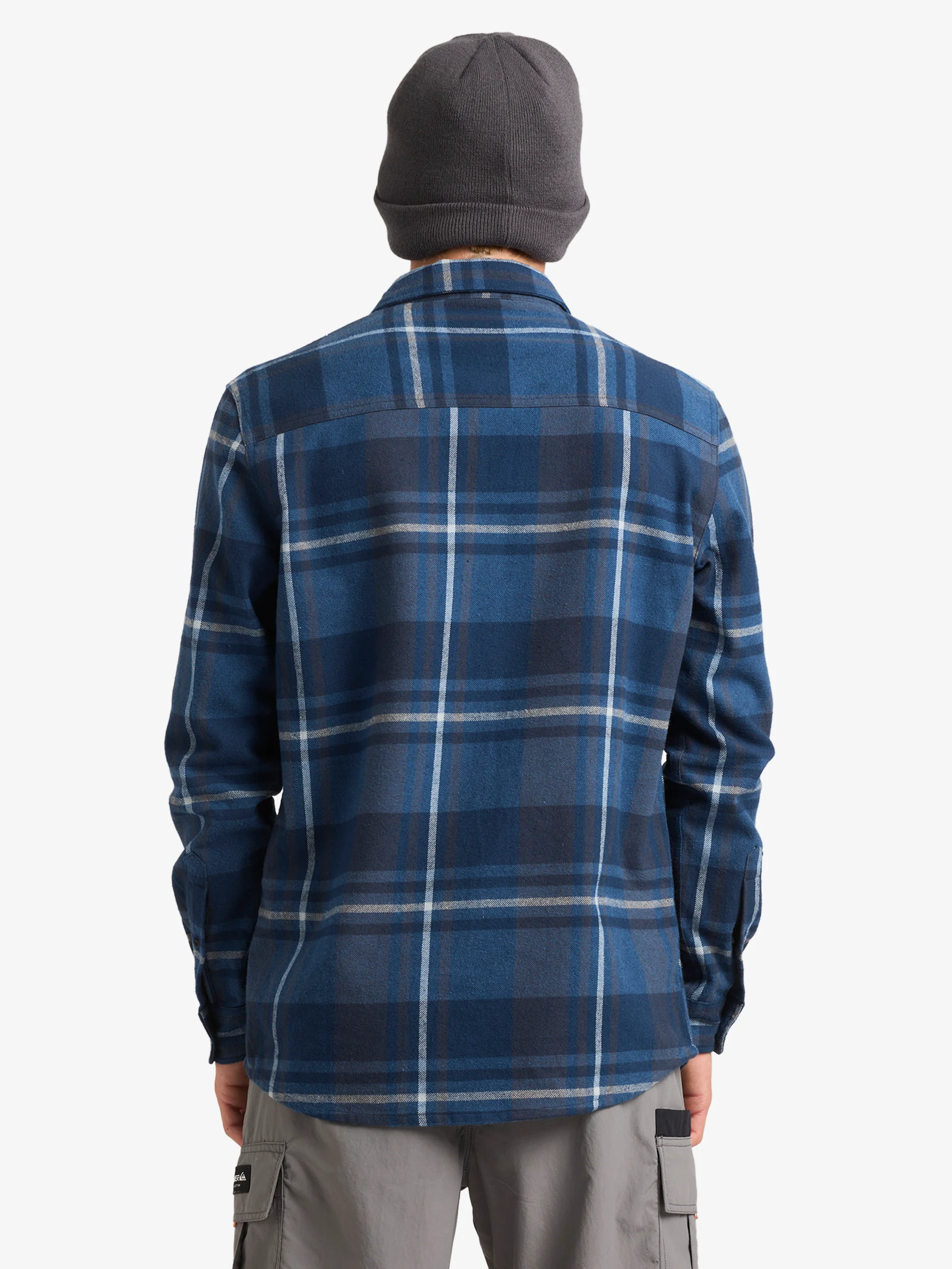 Mens Scribe Plaid Long Sleeve Shirt