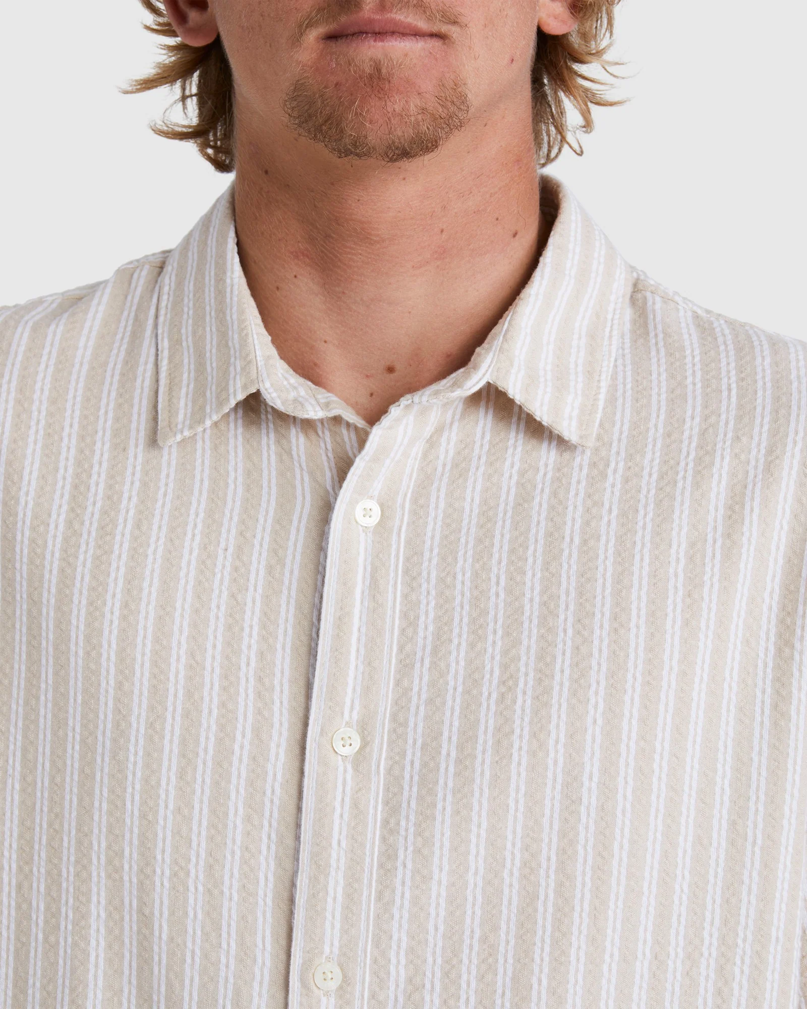 Mens Streak Short Sleeve Shirt