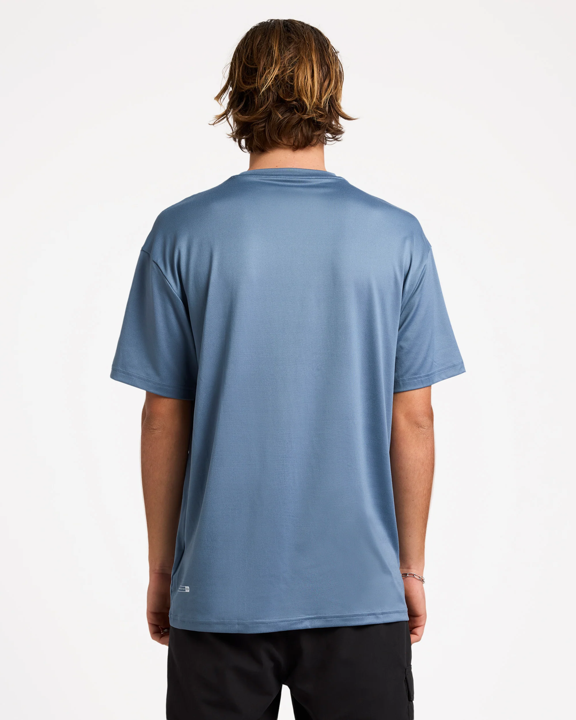 Mens Solid Streak Surf Shirt