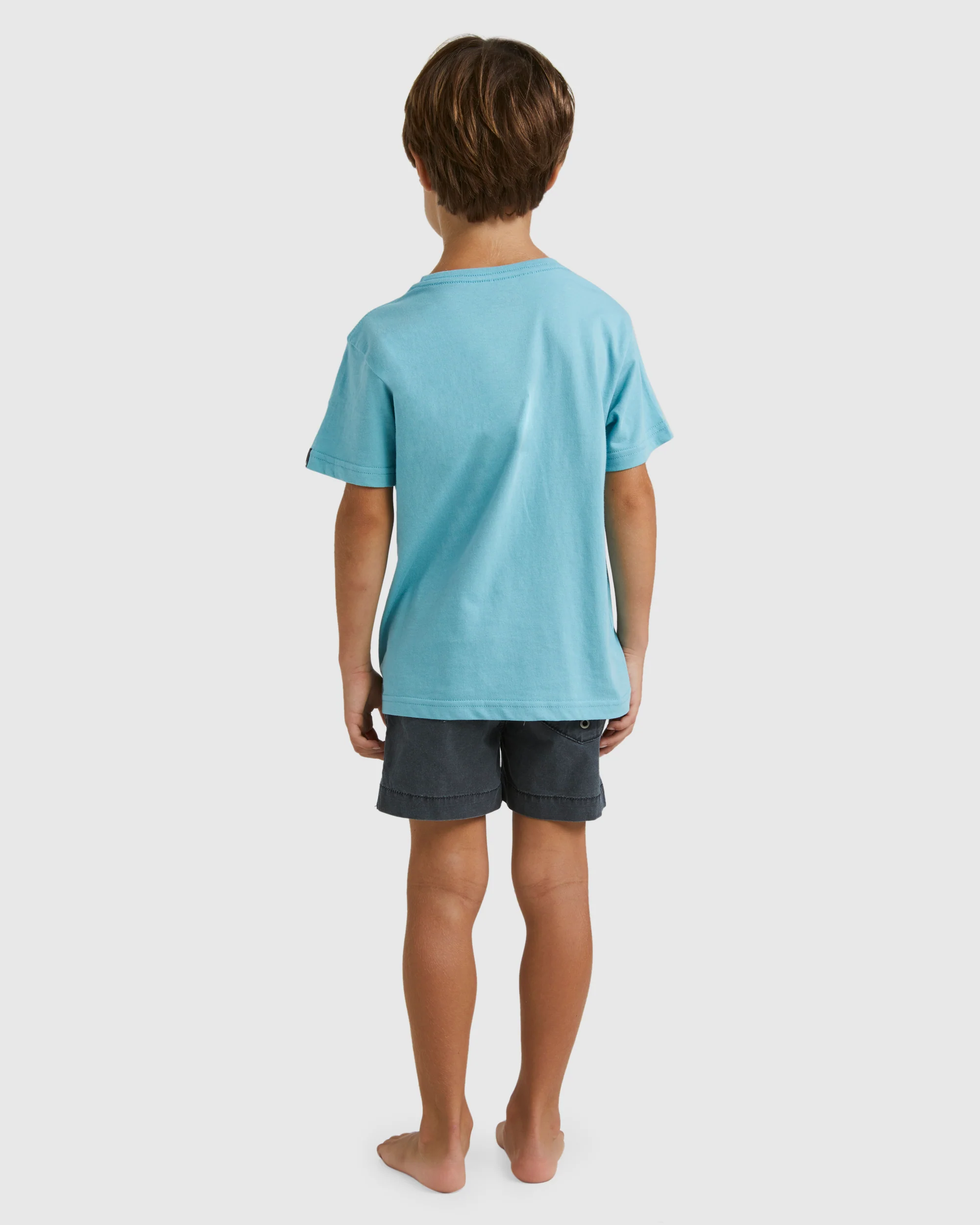 Boys 2-7 Omni Check Turn T-Shirt