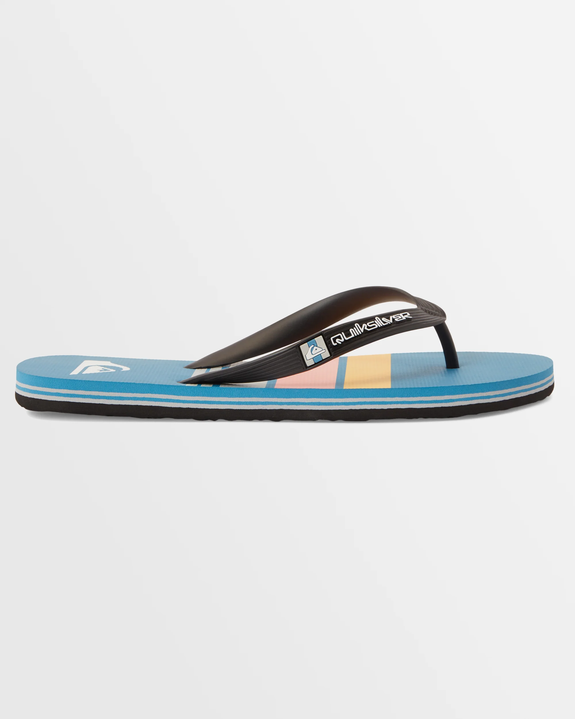 Mens Molokai Stripe Beach Flip-Flops