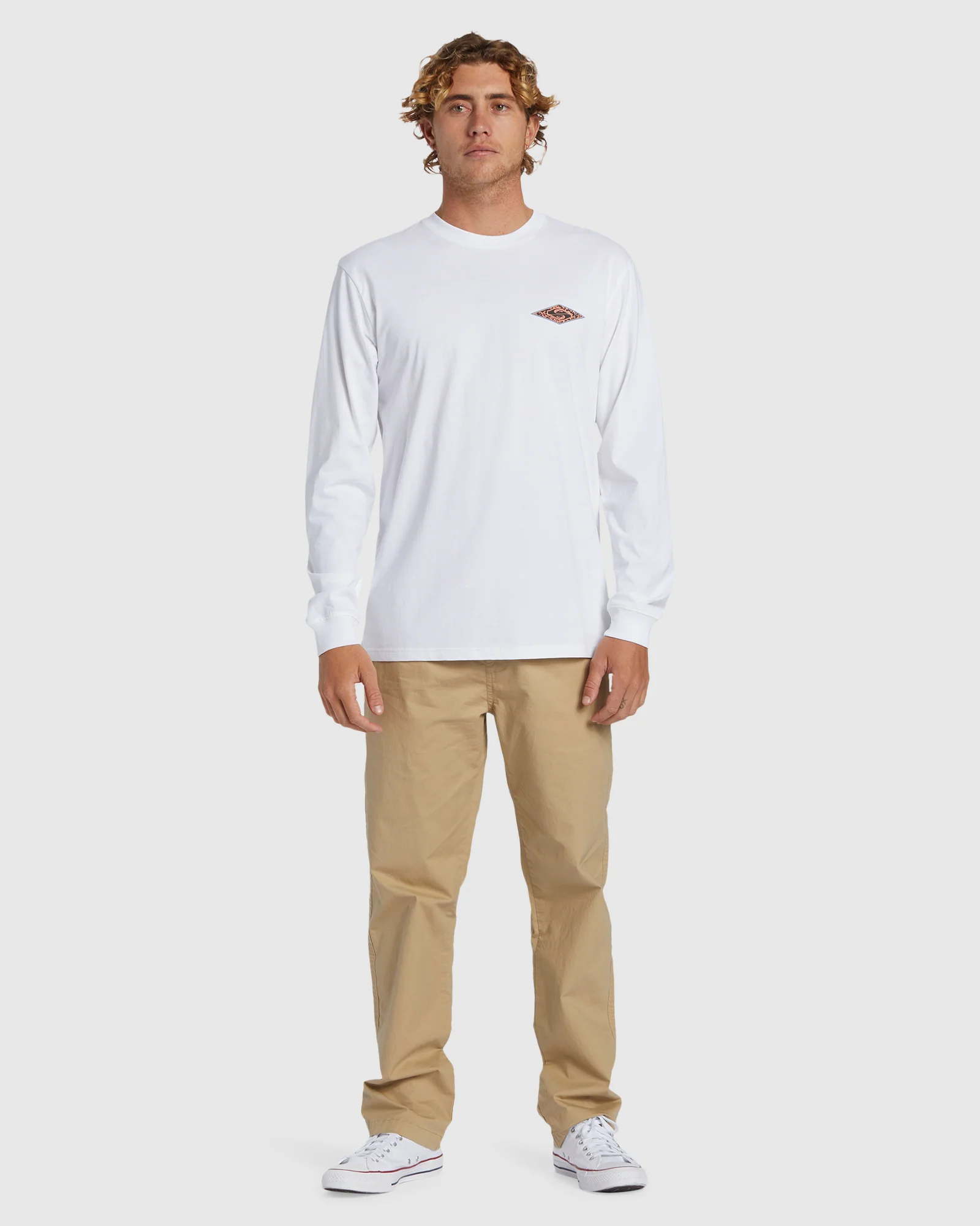 Mens Fossilized Long Sleeve T-Shirt