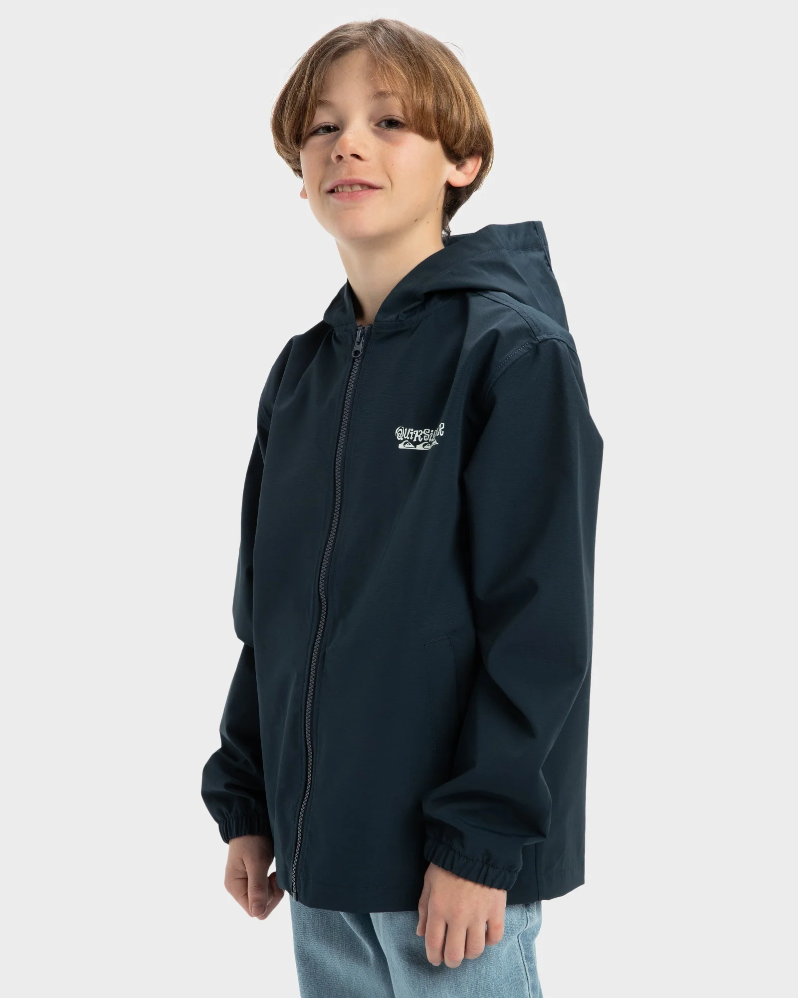 Boys 8-16 Rain Cloud Coach Jacket