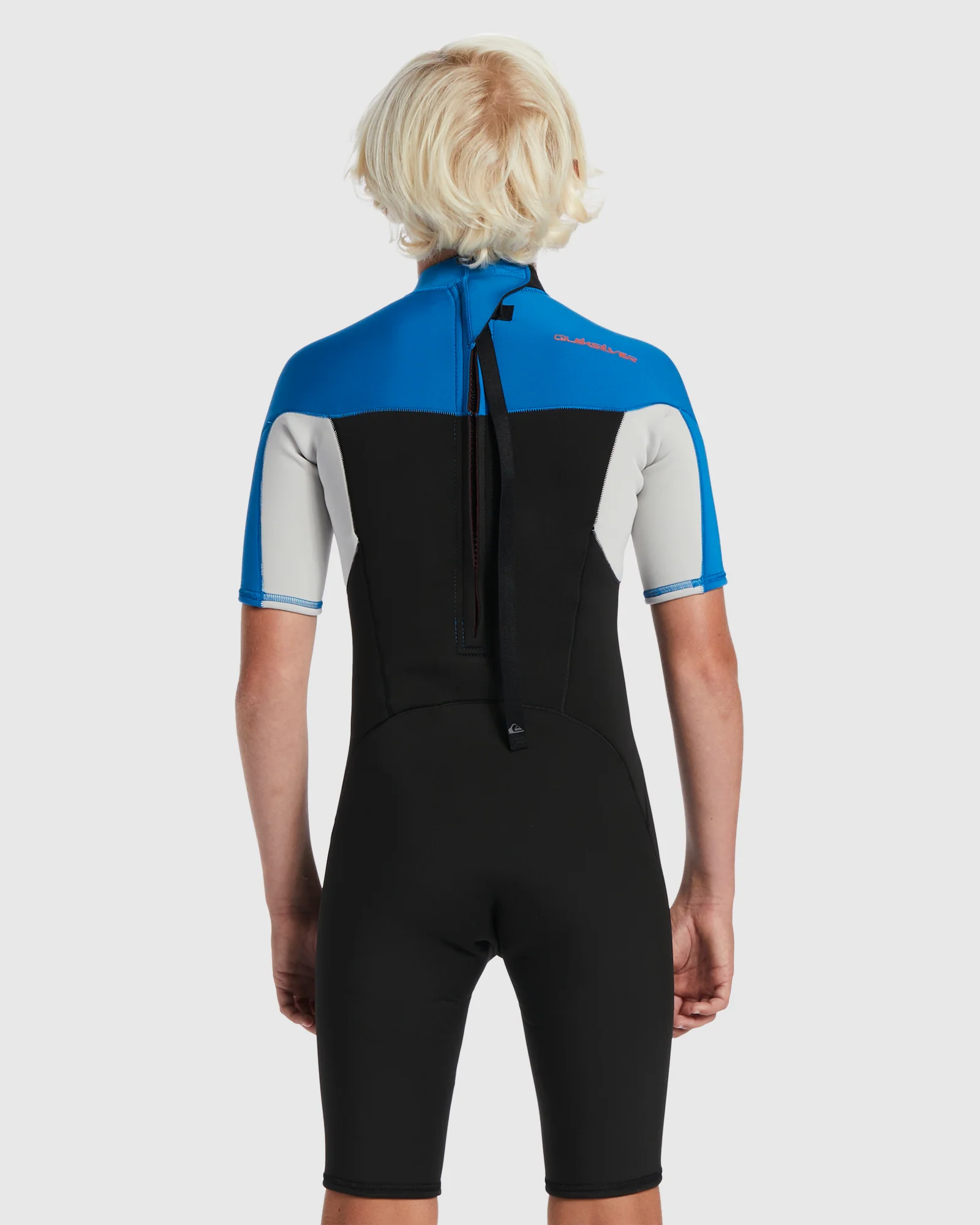 Boys 8-16 2/2mm Everyday Sessions Short Sleeve Back Zip Springsuit