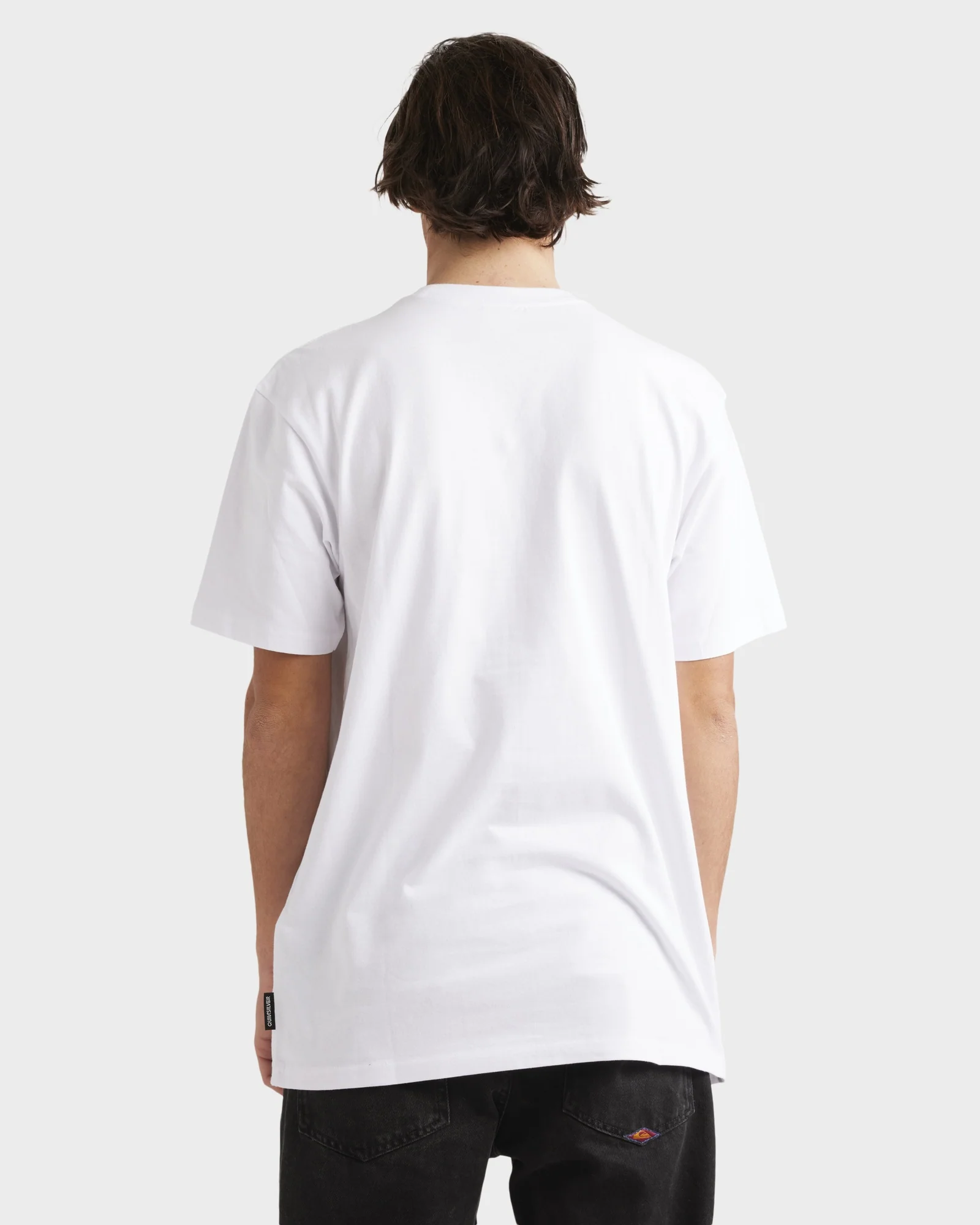 Mens Quiksilver Bubble Logo T-Shirt