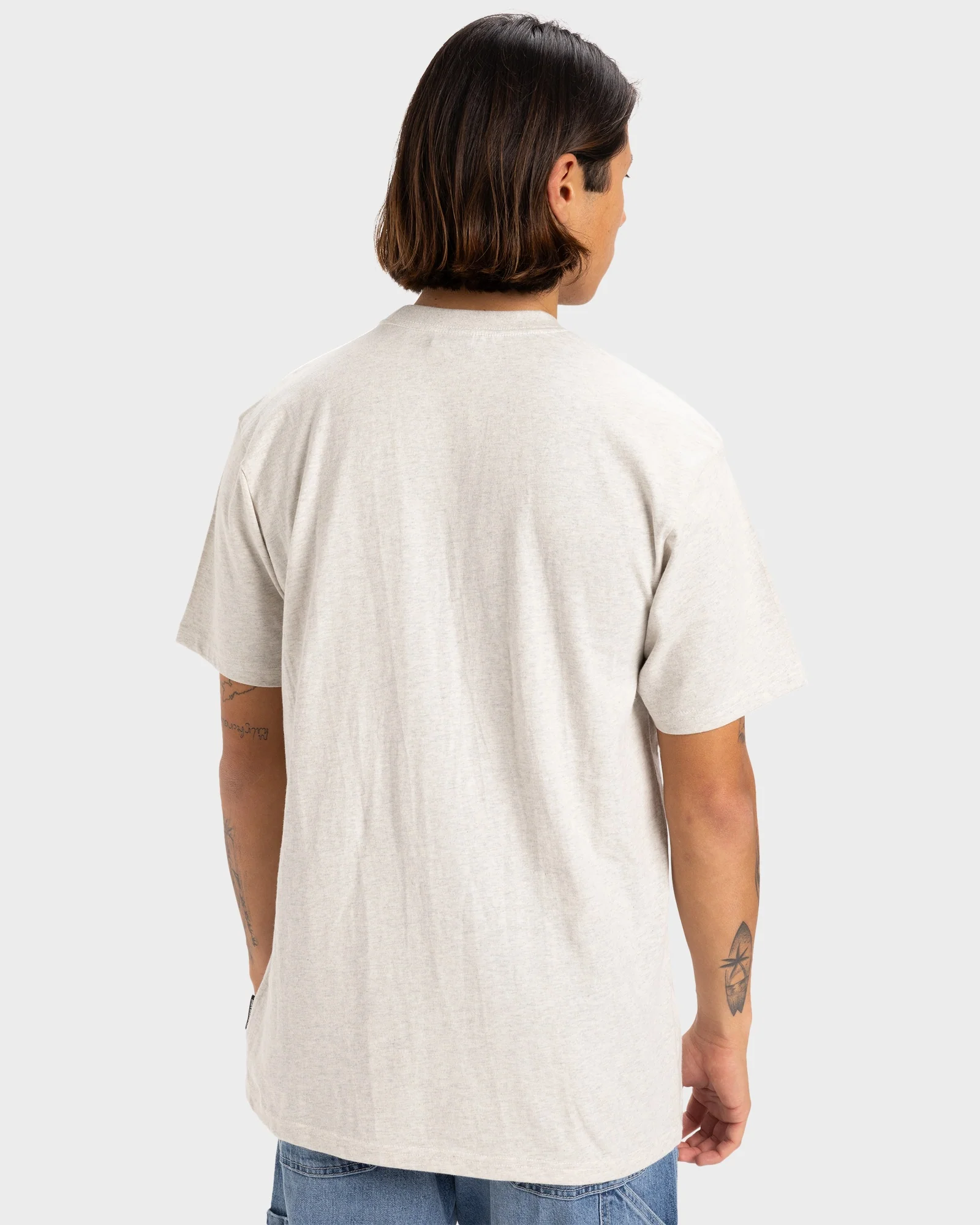 Mens Quiksilver Clicker Logo Dna T-Shirt