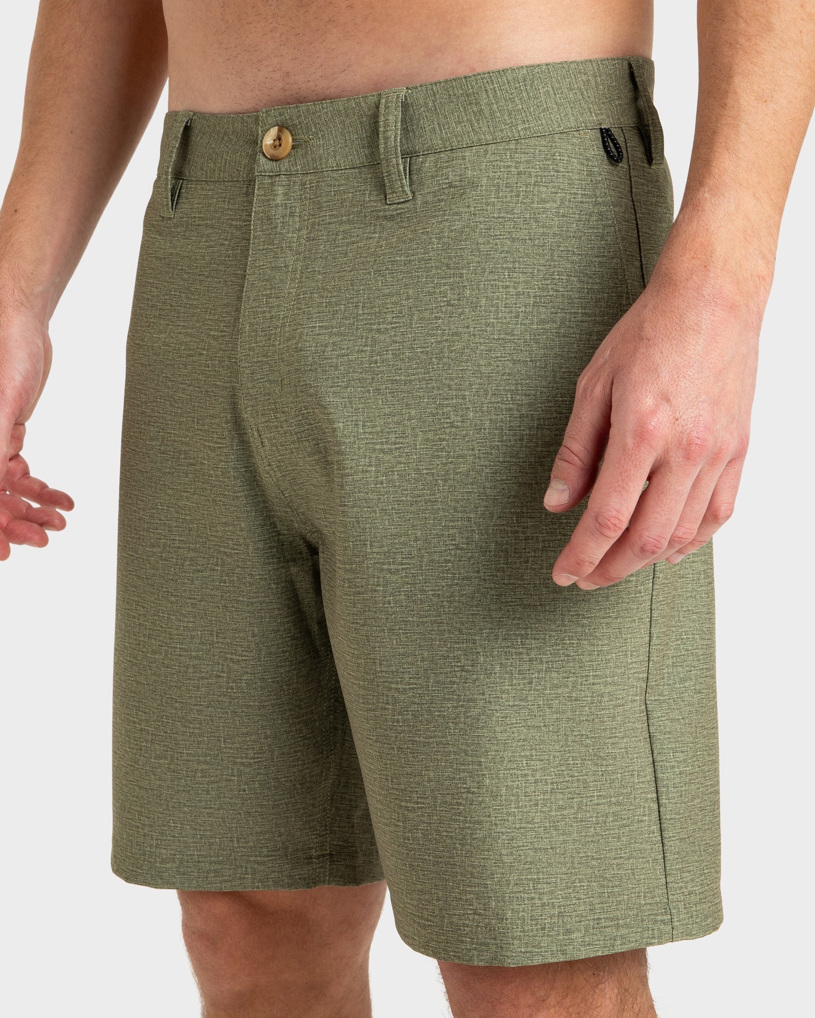 Mens Union Heather Amphibian 19 Hybrid Shorts