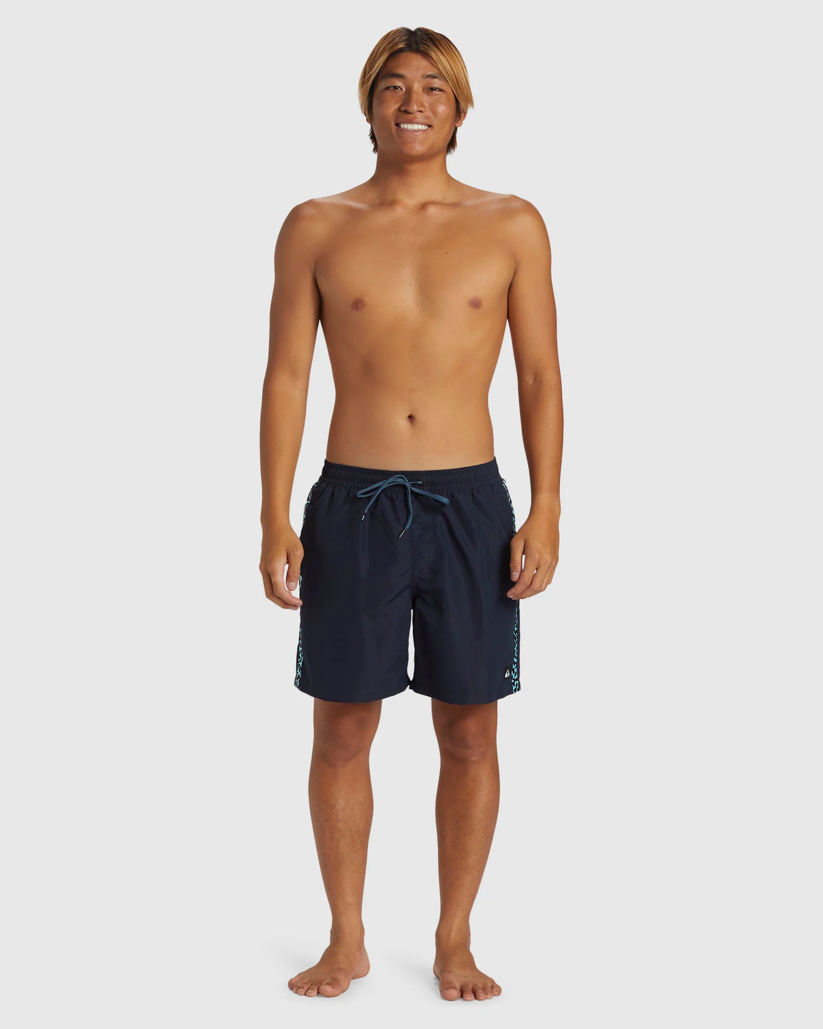 Mens Remade Taped Volley 17 Swim Shorts