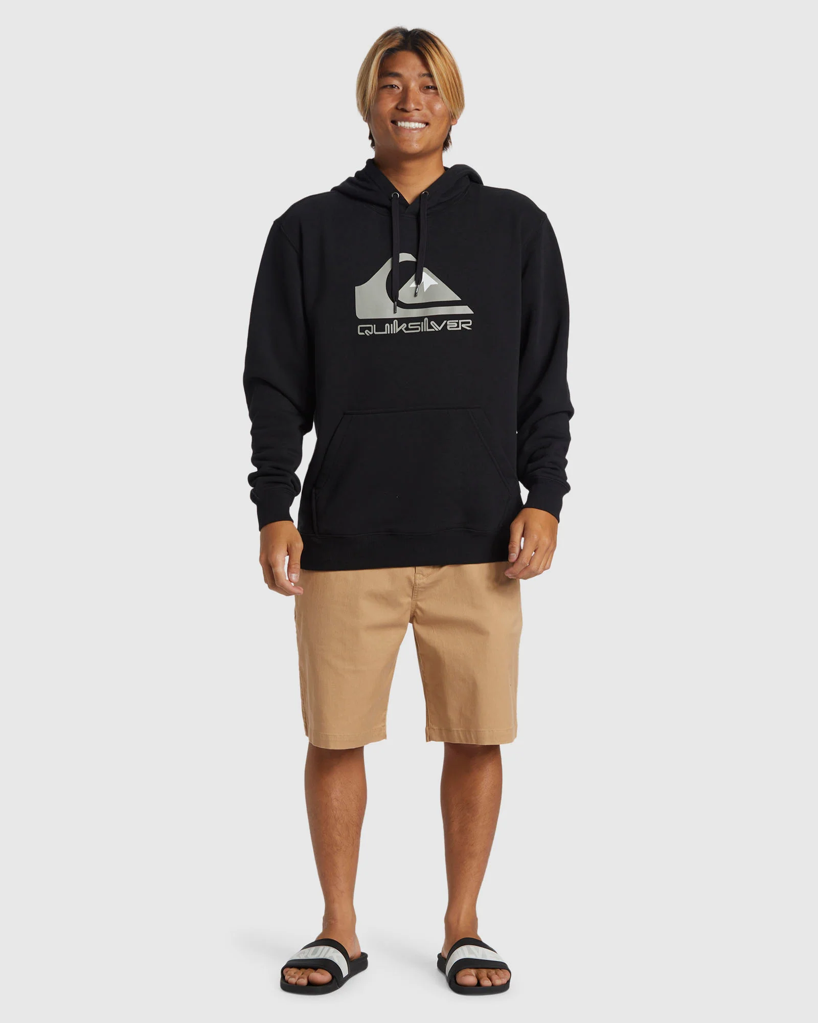 Mens Big Logo Pullover Hoodie