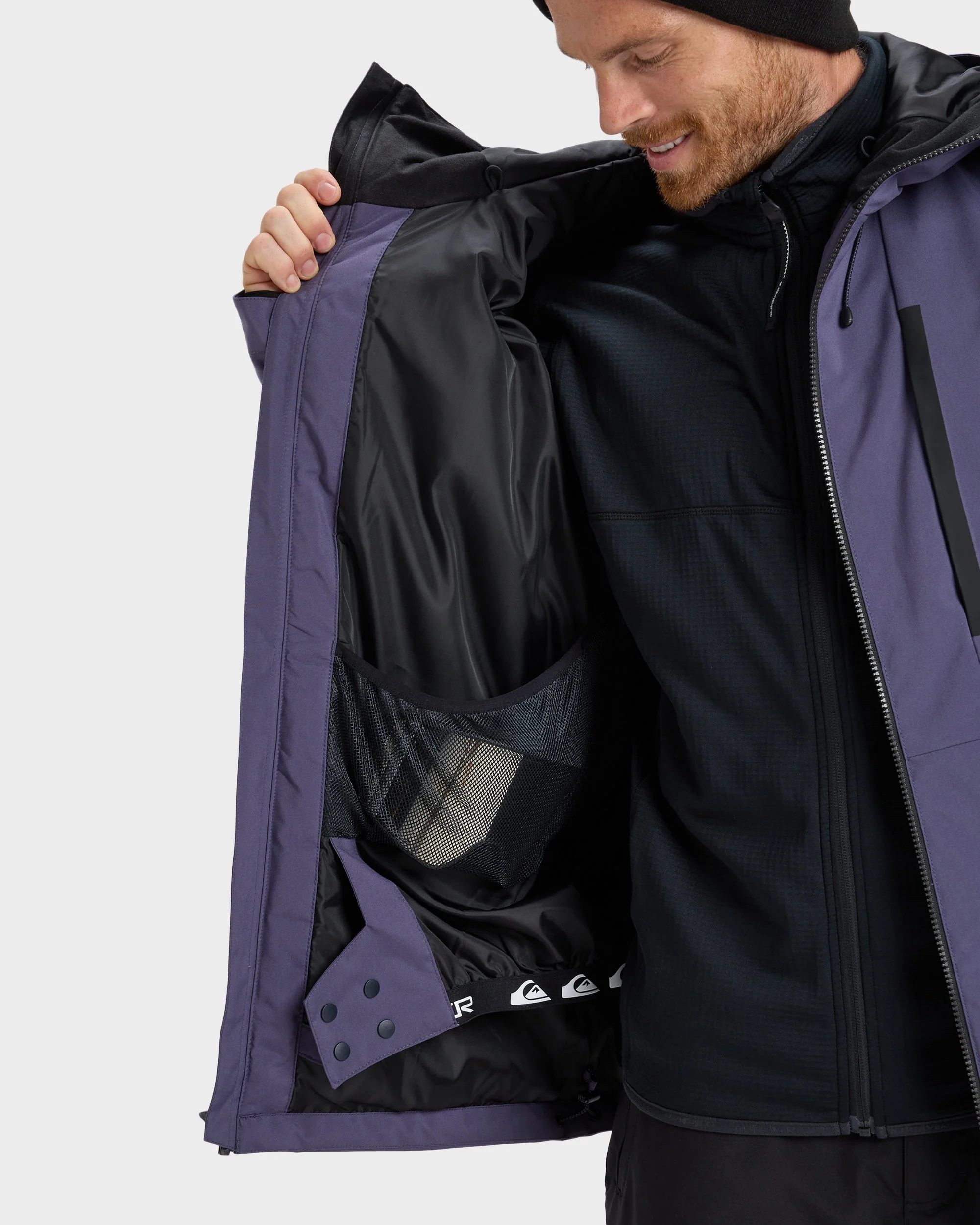 Mens Mission Block Snow Jacket