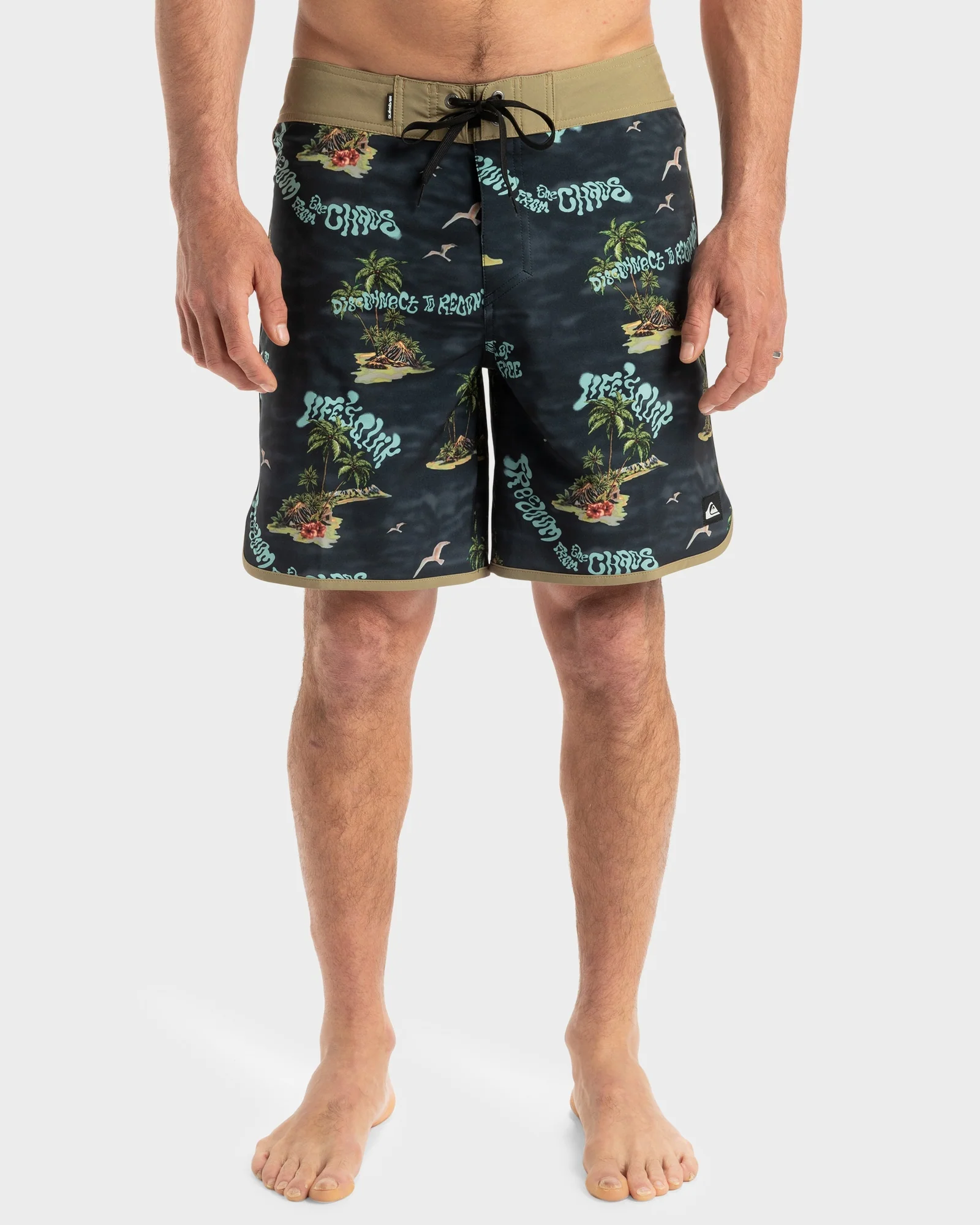 Mens Surfsilk Scallop 18 Boardshorts