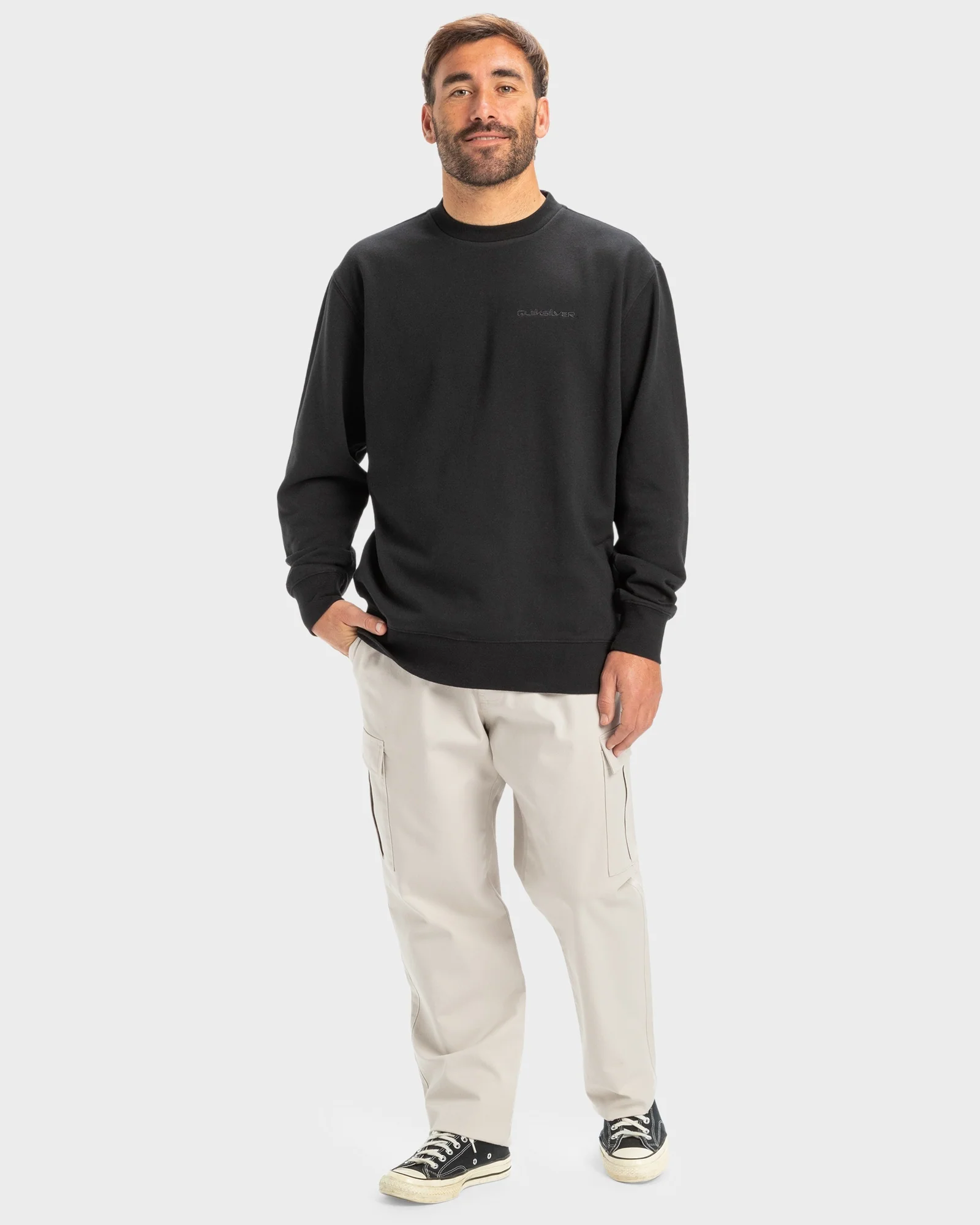 Mens Salt Water Crew Neck Jumper