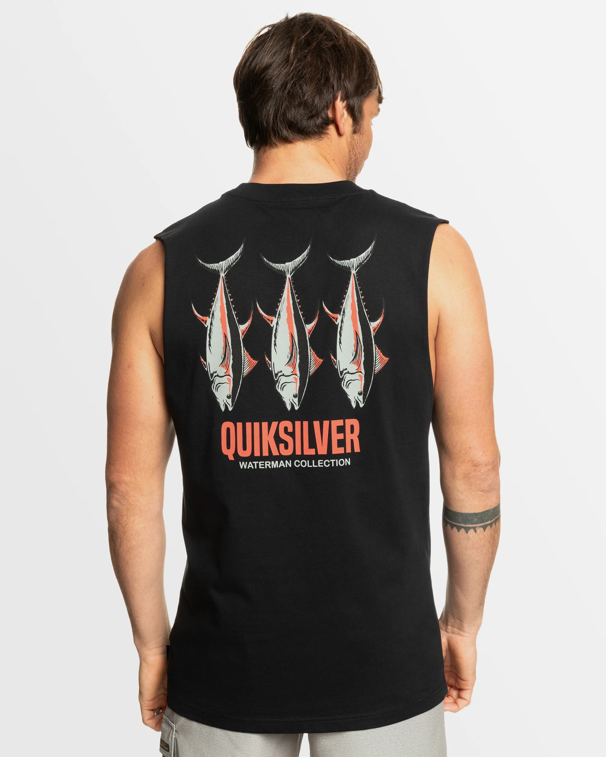 Mens Blue Fin Muscle