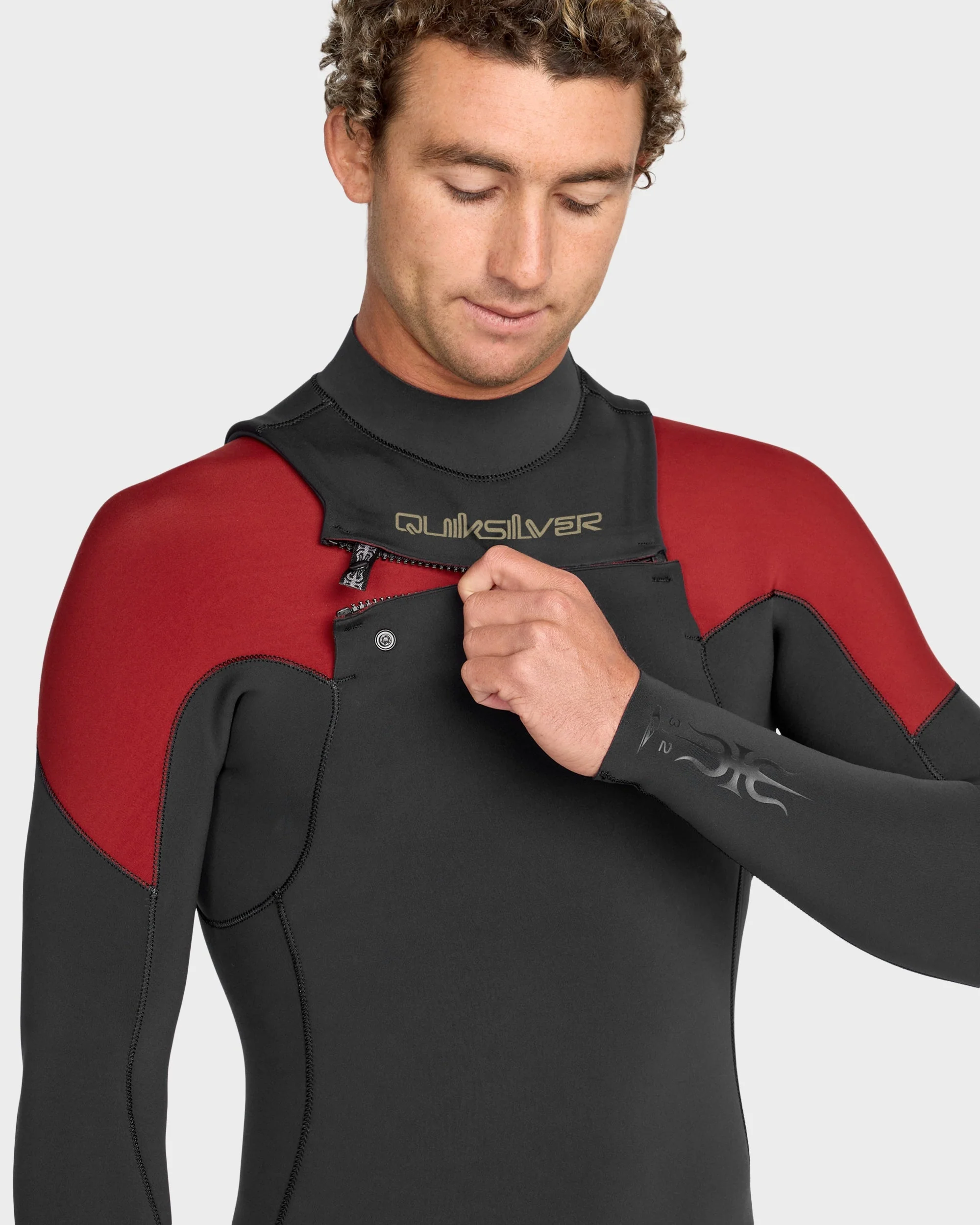 Mens 3/2mm Mercury Chest Zip Wetsuit