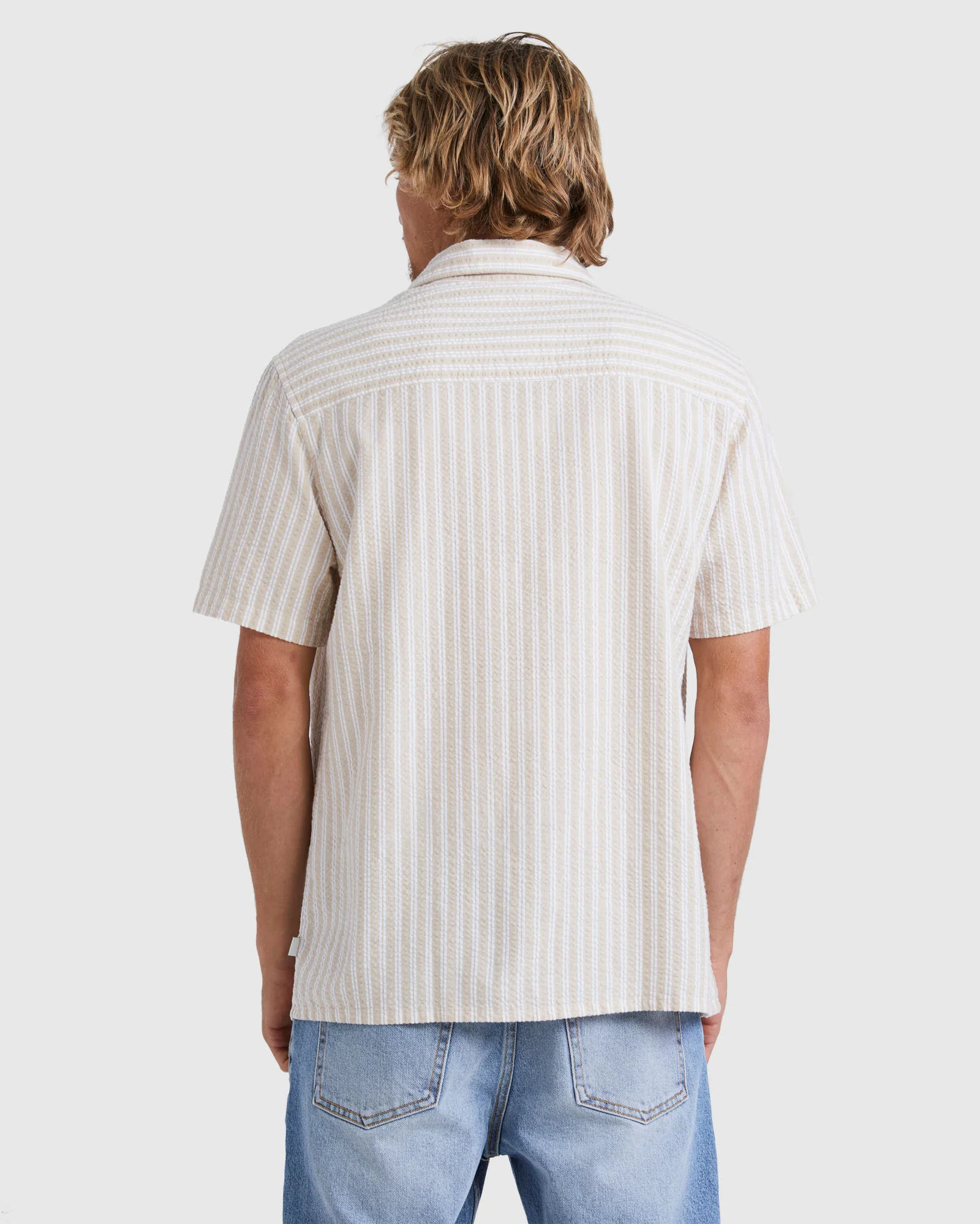 Mens Streak Short Sleeve Shirt