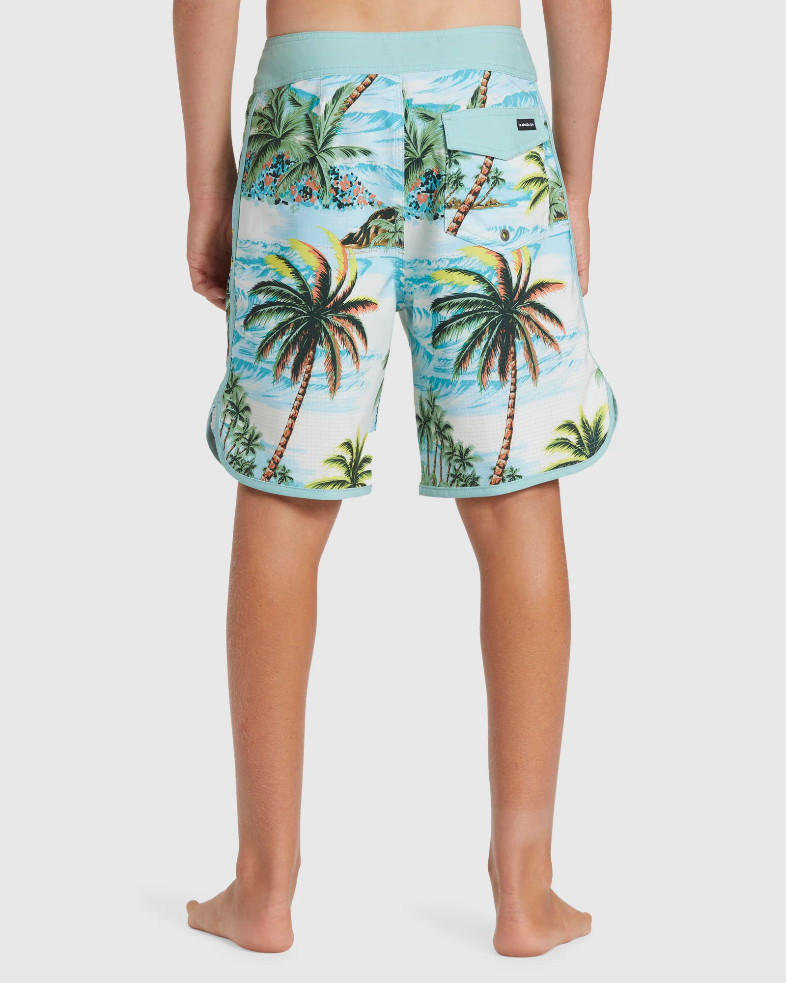 Boys 8-16 Highline Scallop Boardshorts