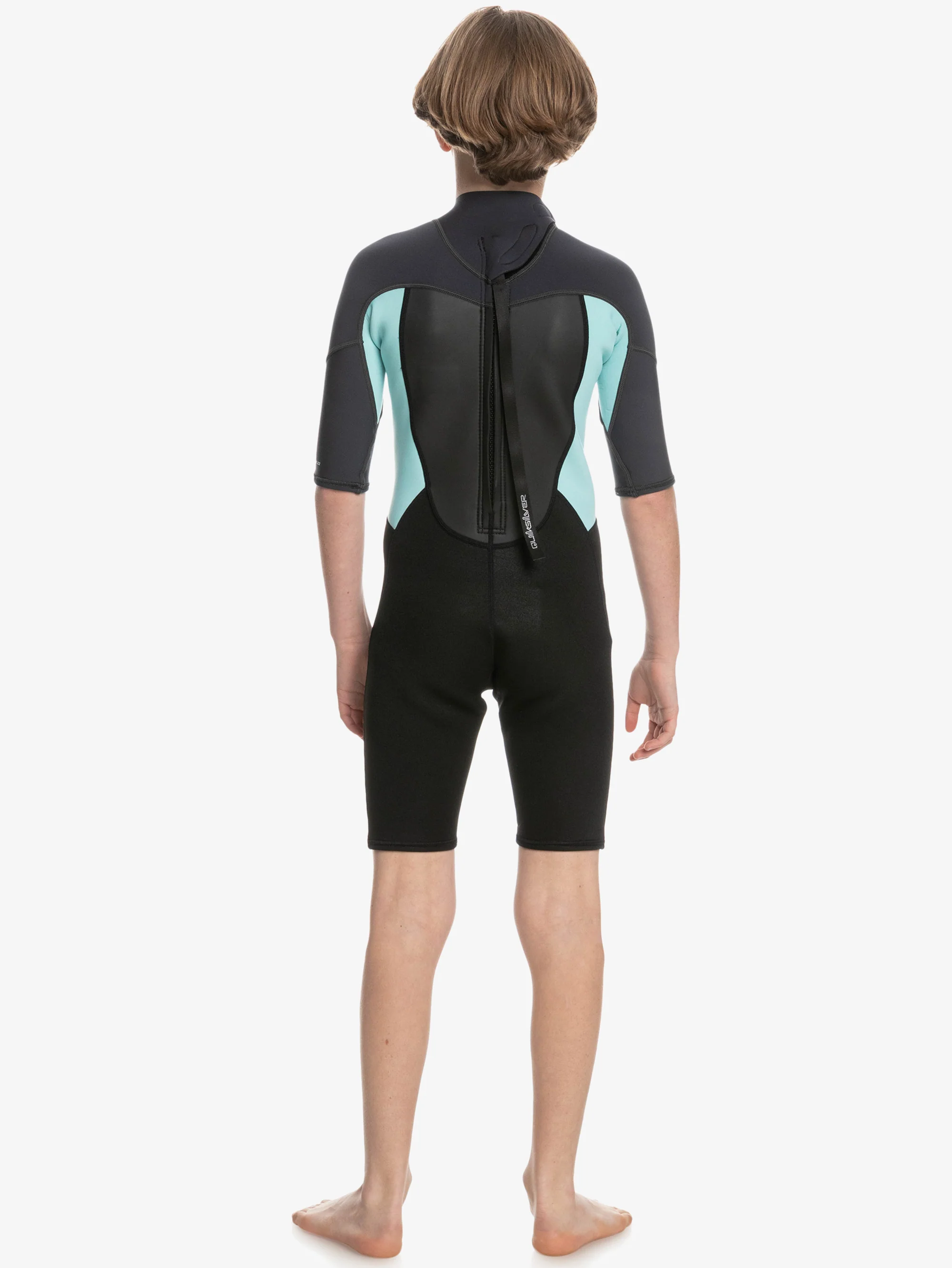 Boys 8-16 2/2mm Prologue Short Sleeve Back Zip Springsuit