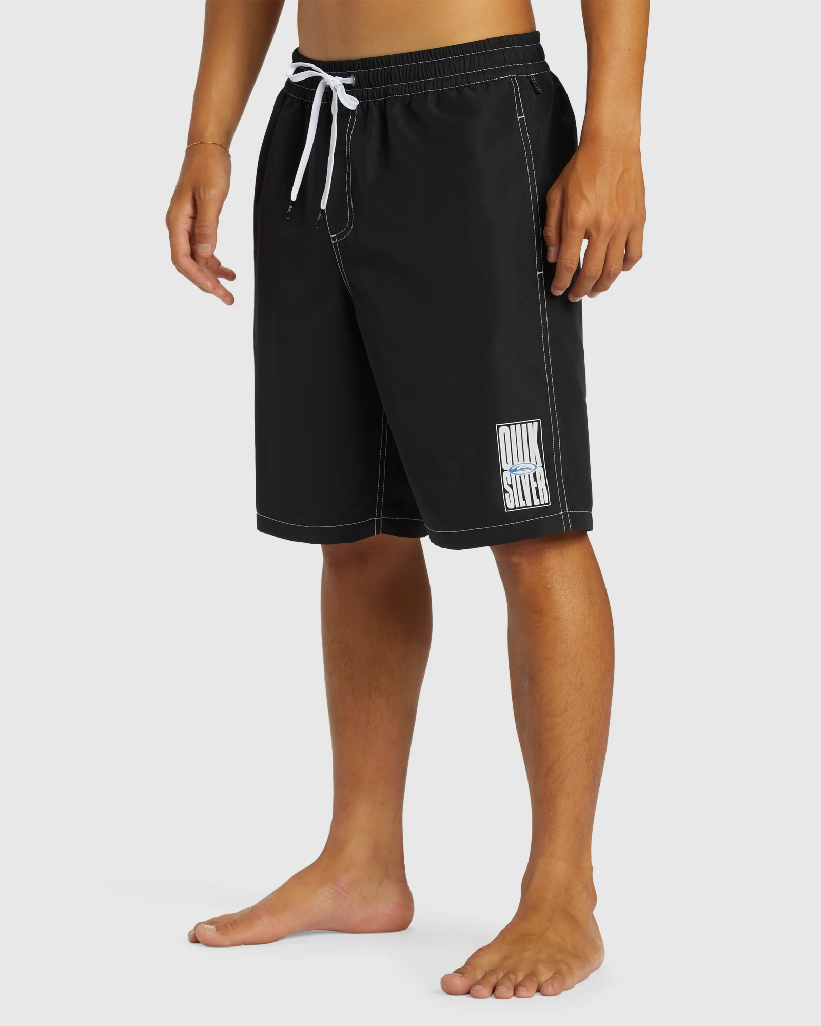 Mens Saturn Volley Elastic Waist 20'' Swim Shorts