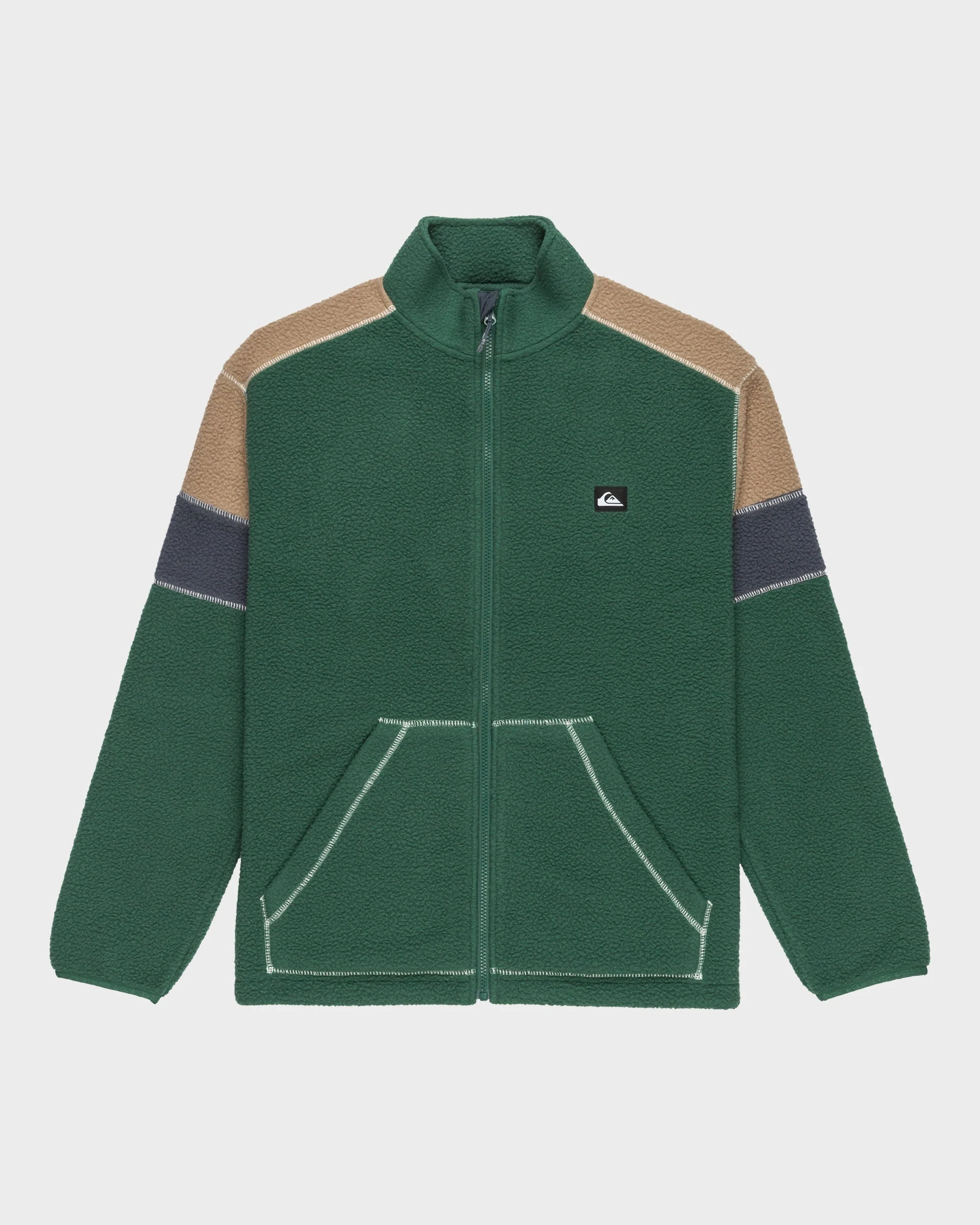 Mens Clean Coast Block Fleece Jacket