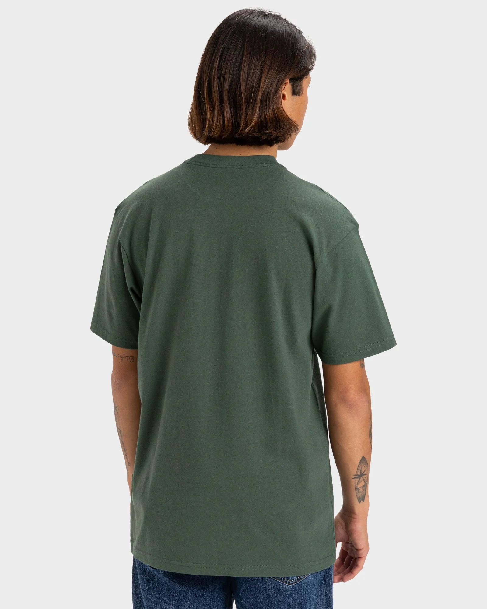 Mens Quiksilver Petroglyph Logo Dna T-Shirt