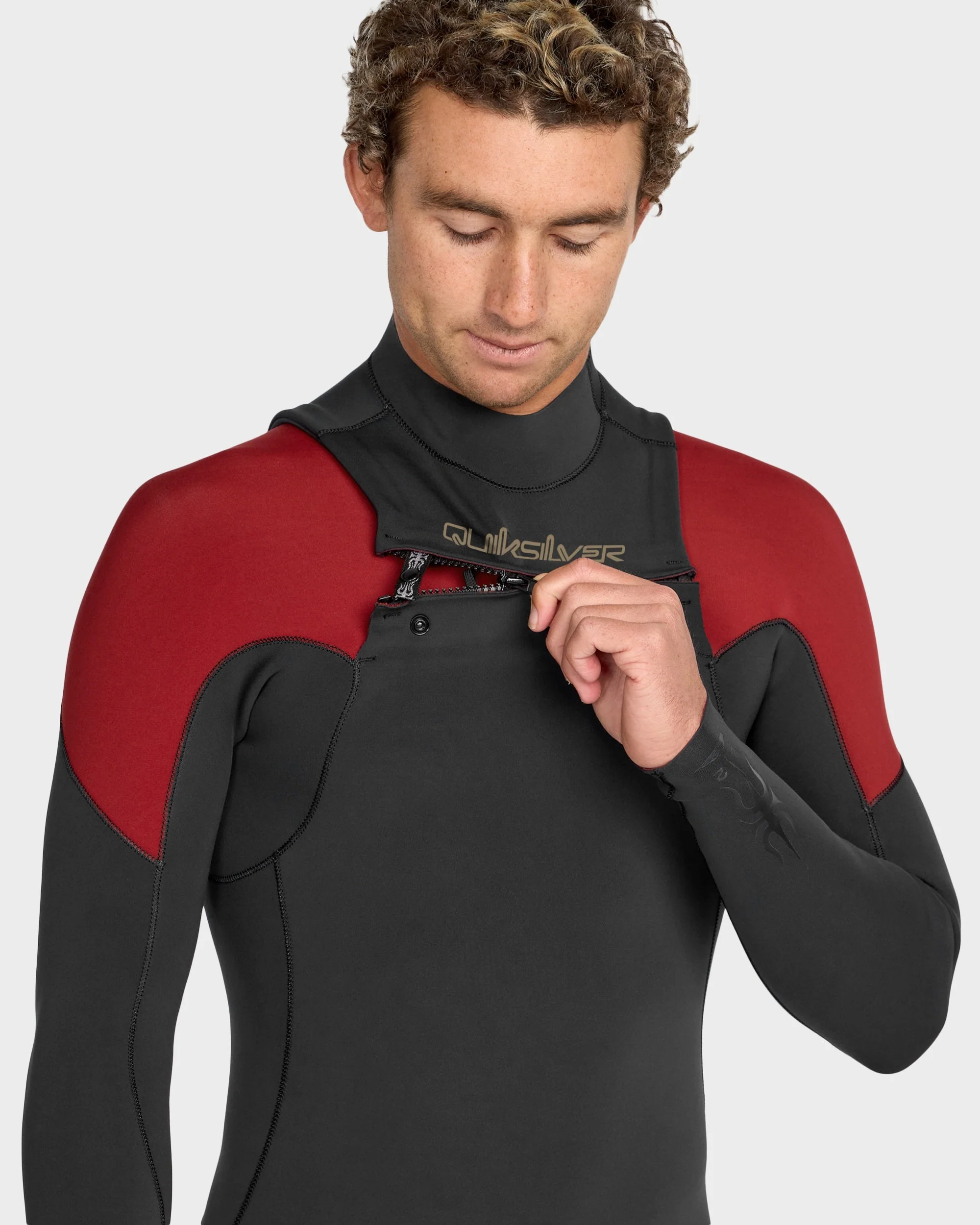 Mens 2/2mm Mercury Front Zip Long Sleeve Springsuit