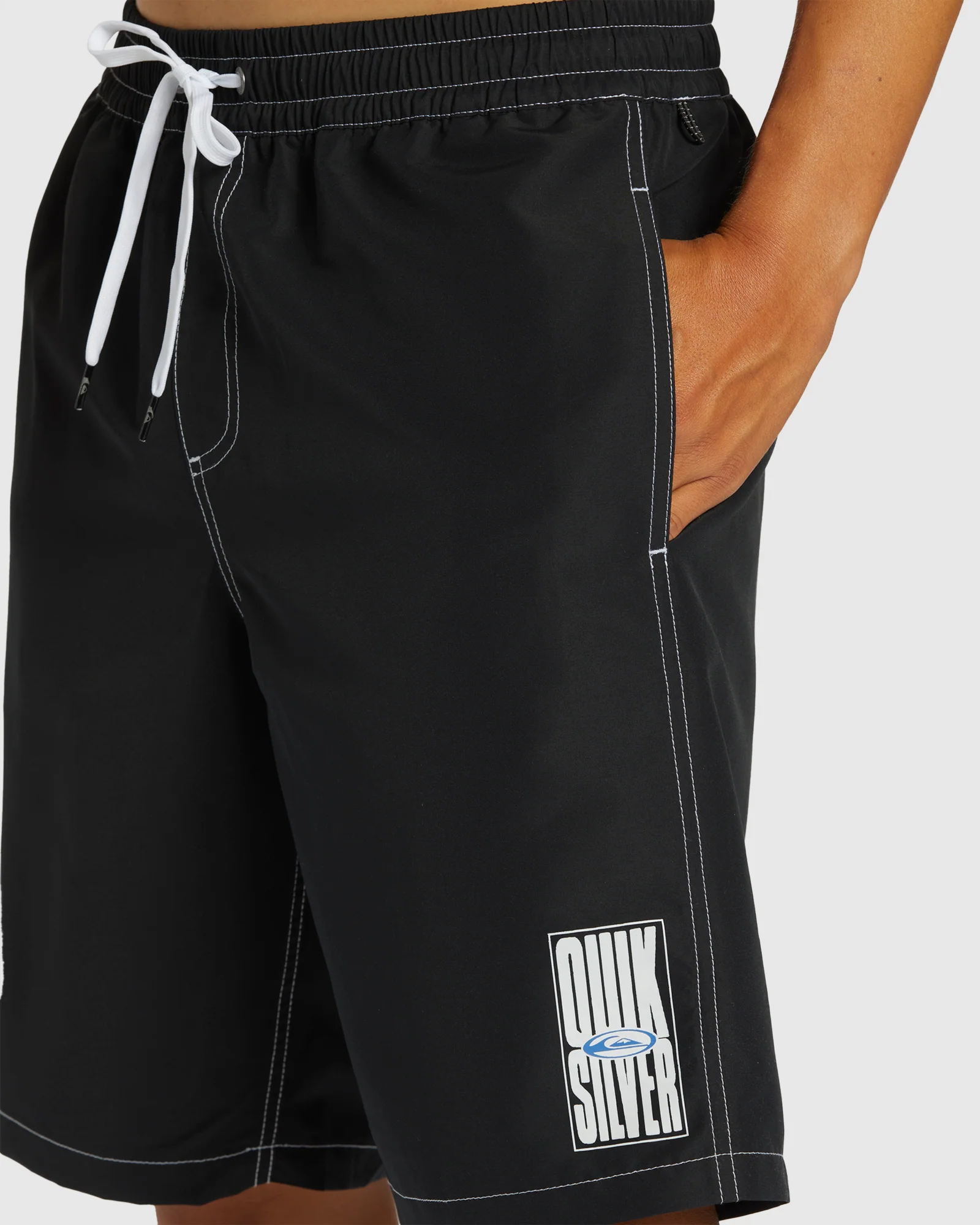 Mens Saturn Volley Elastic Waist 20'' Swim Shorts