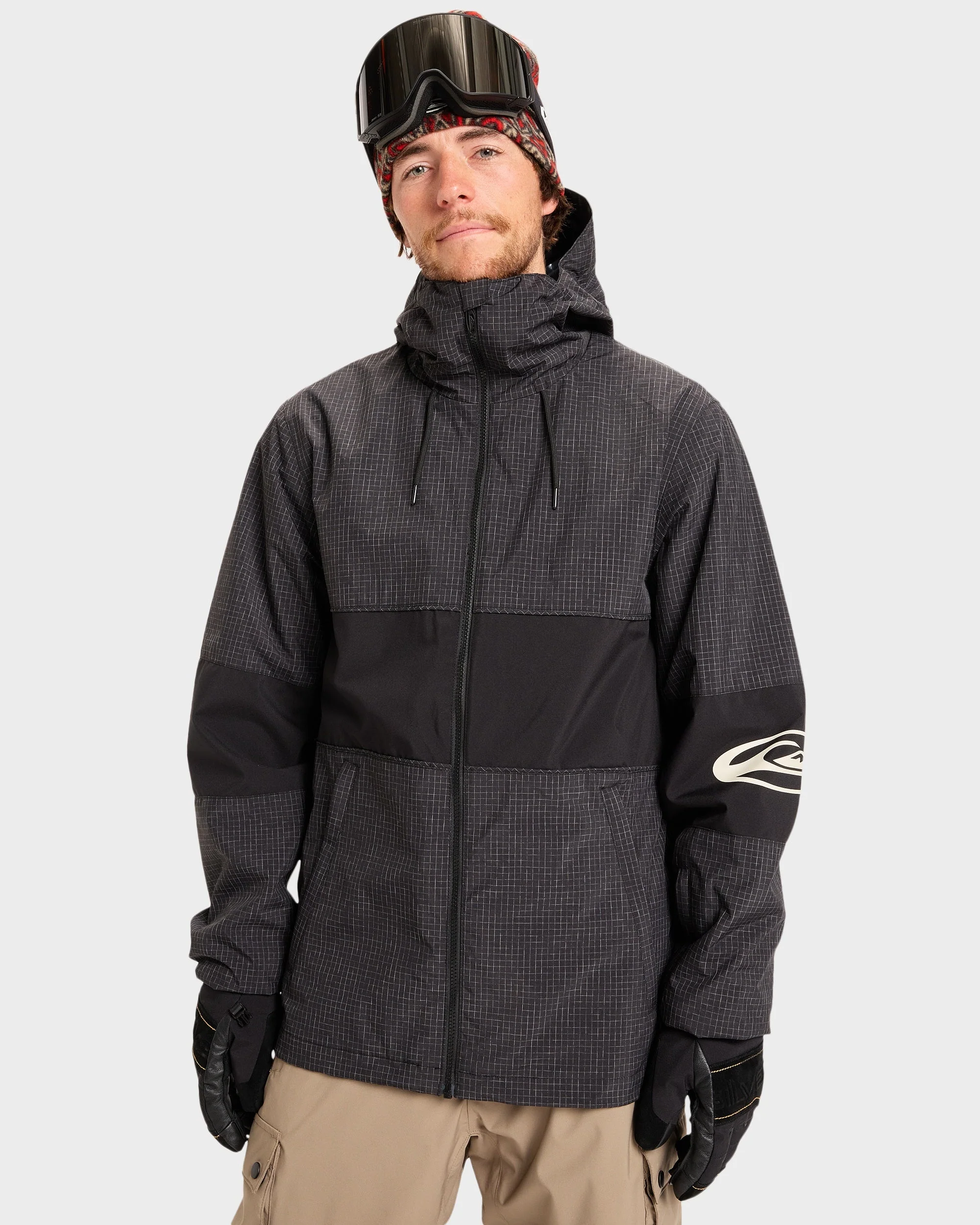 Mens High In The Hood Snow Jacket