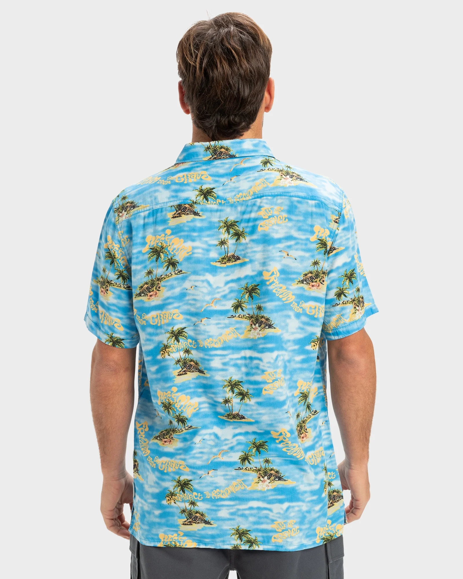 Mens Safe Paradise Short Sleeve Shirt