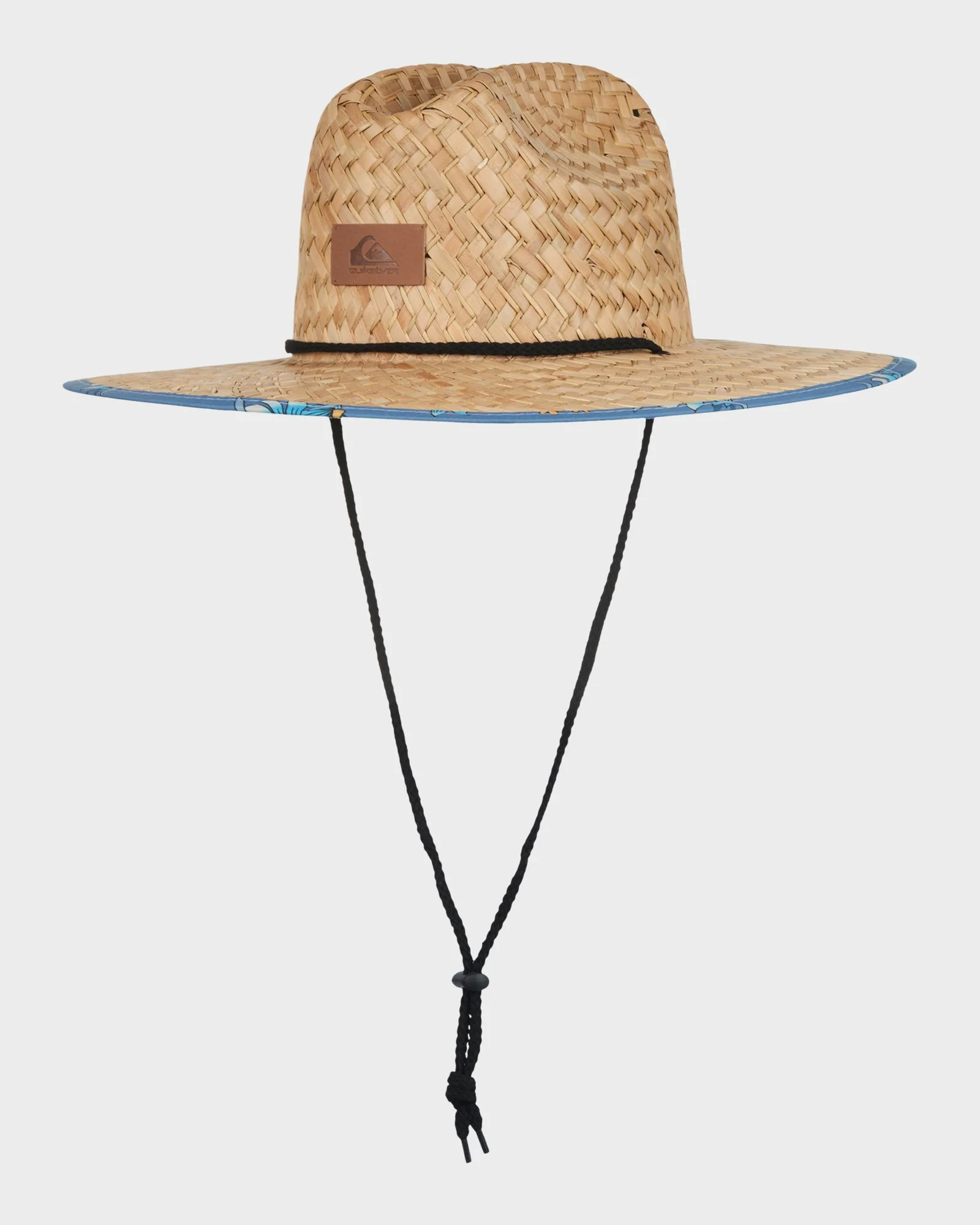 Mens Pierside Print Straw Hat