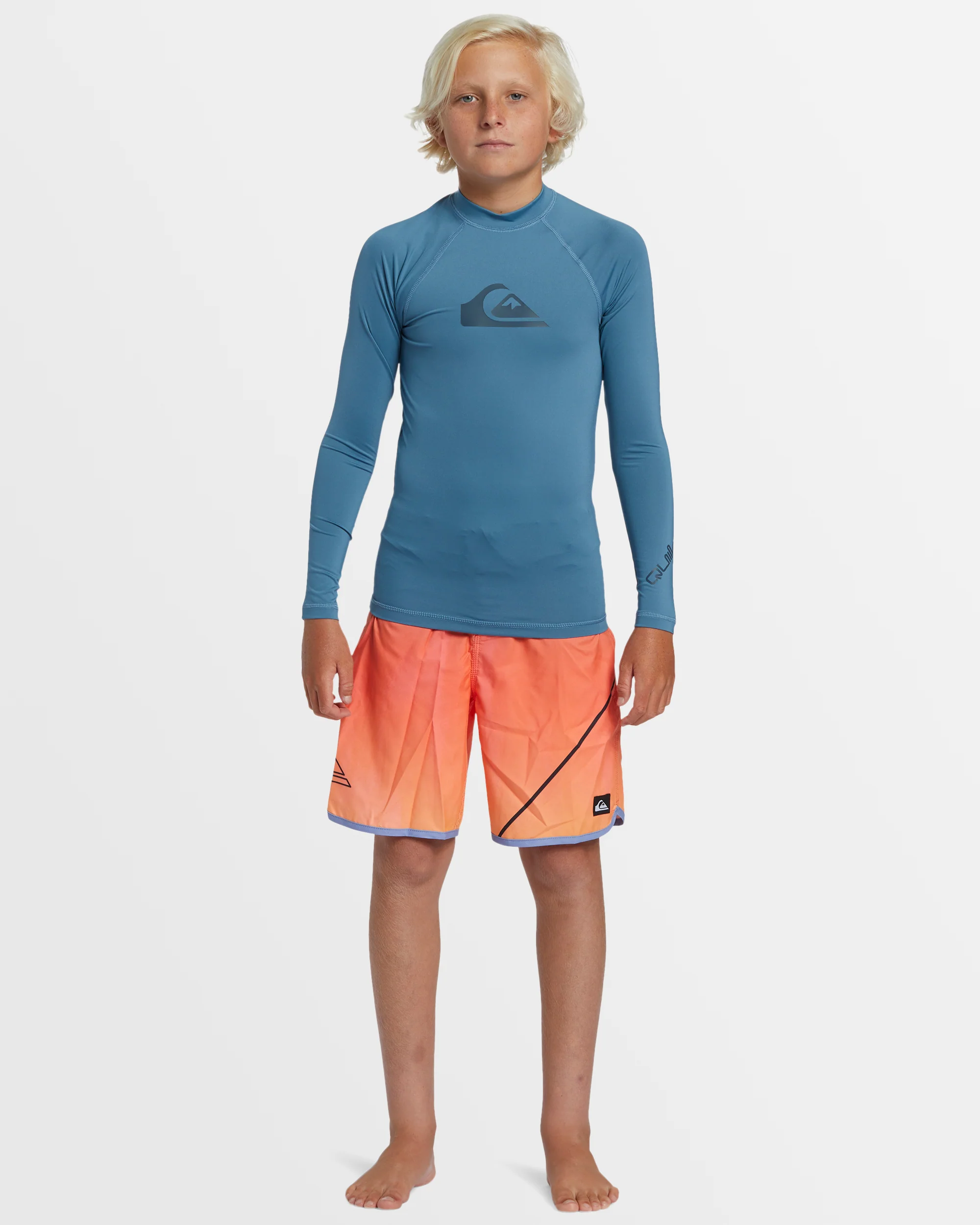 Boys 8-16 All Time Long Sleeve UPF 50 Rash Vest