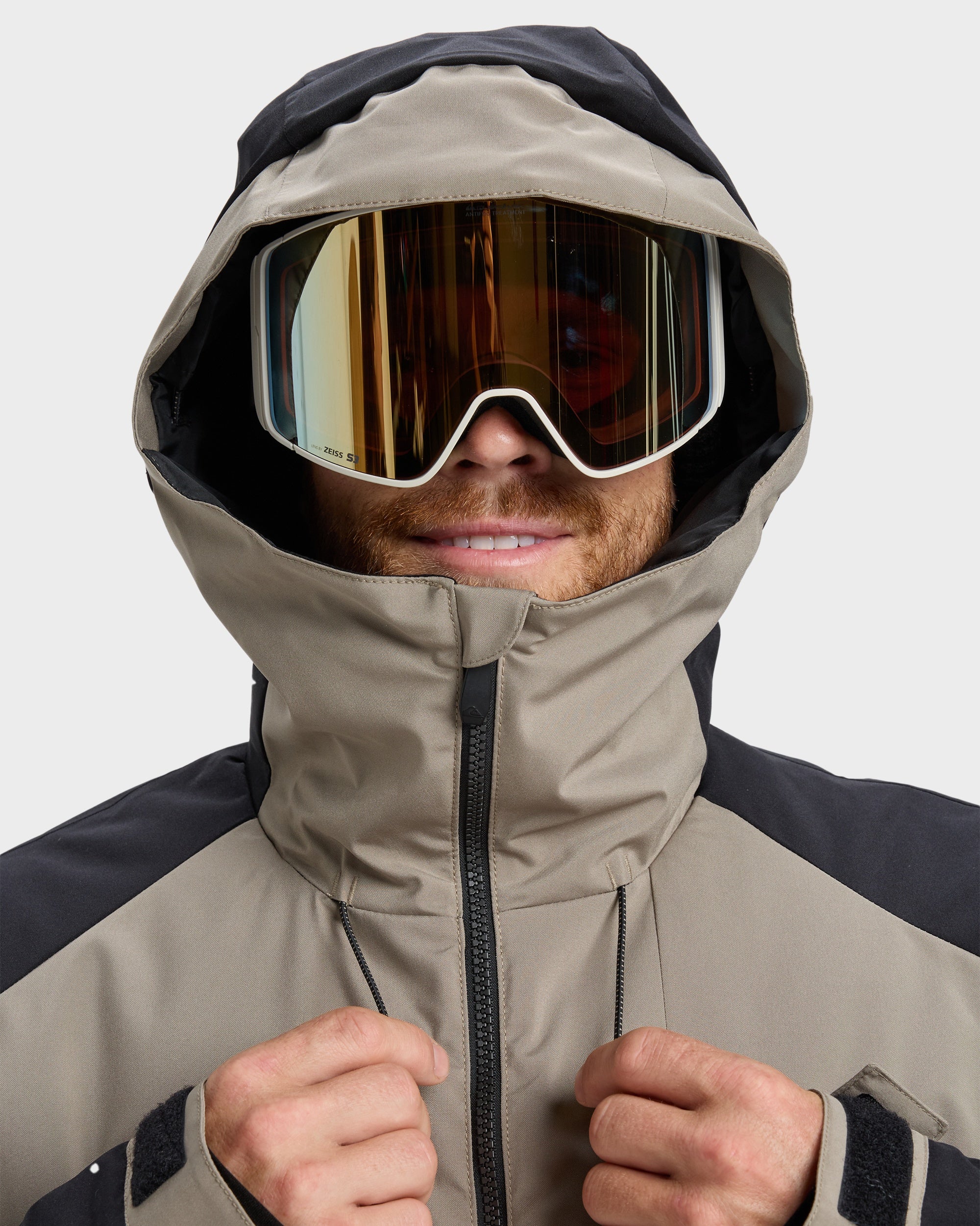 Mens Mission Block Snow Jacket