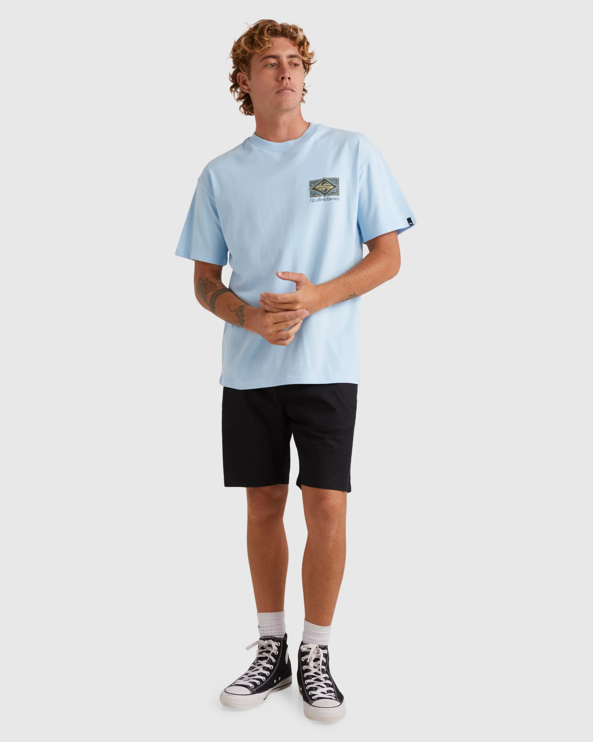 Mens Back Flash Oversized T-shirt