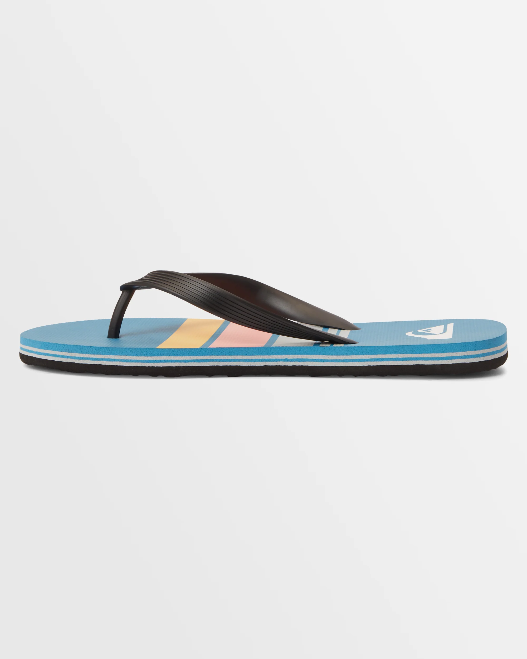 Mens Molokai Stripe Beach Flip-Flops