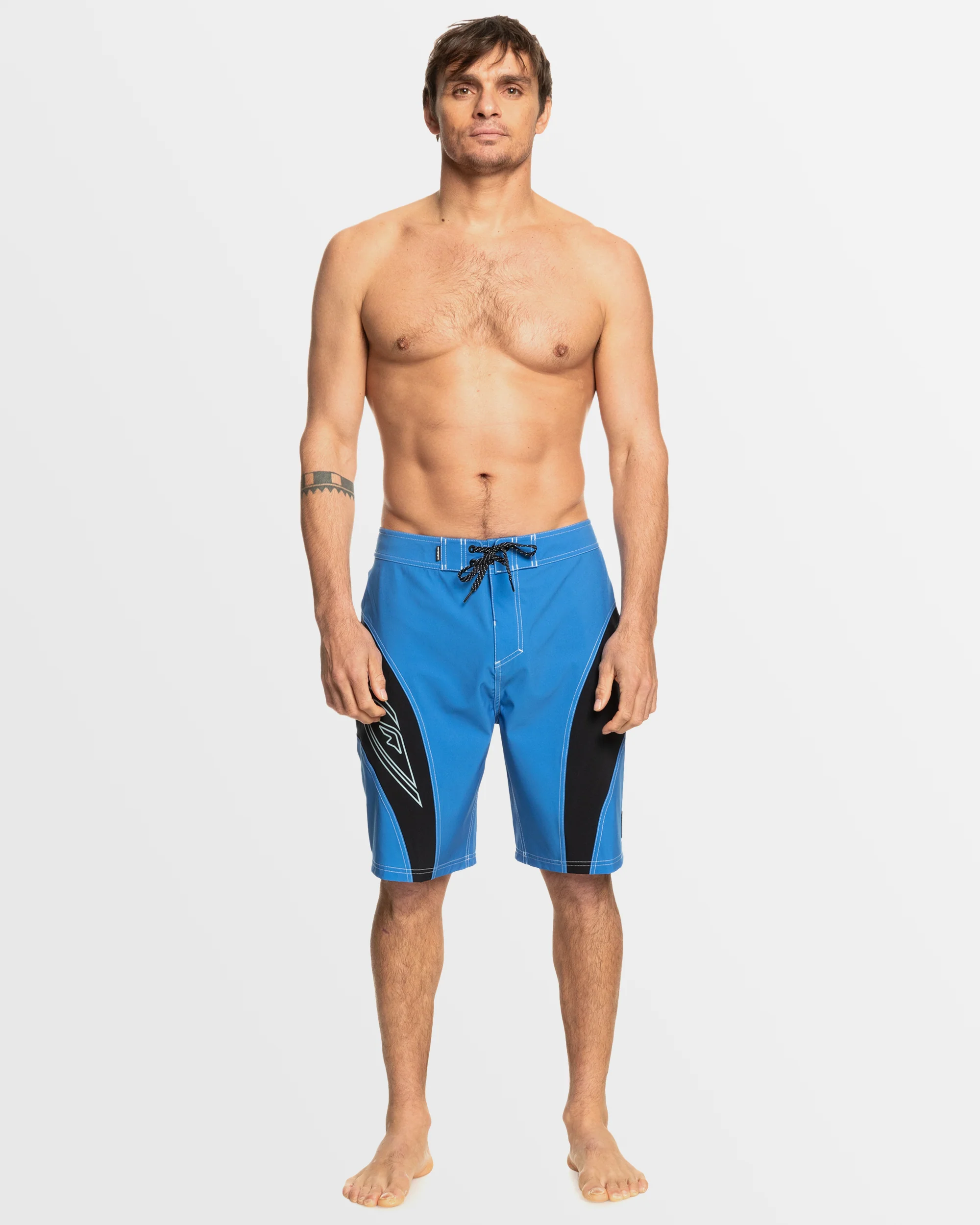 Mens Mercury Slash Panel 20 Boardshorts
