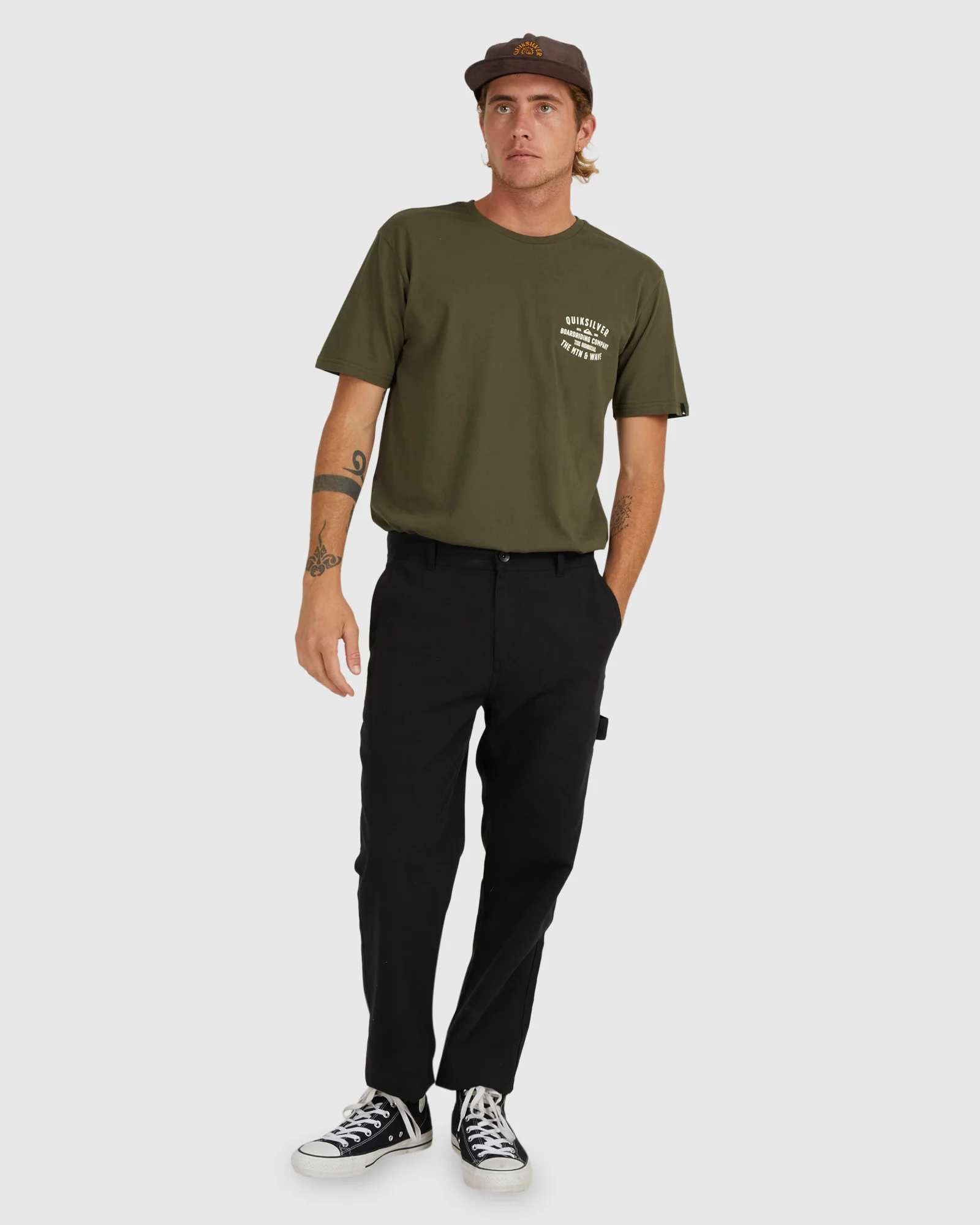 Mens QS Surf Lockup T-Shirt