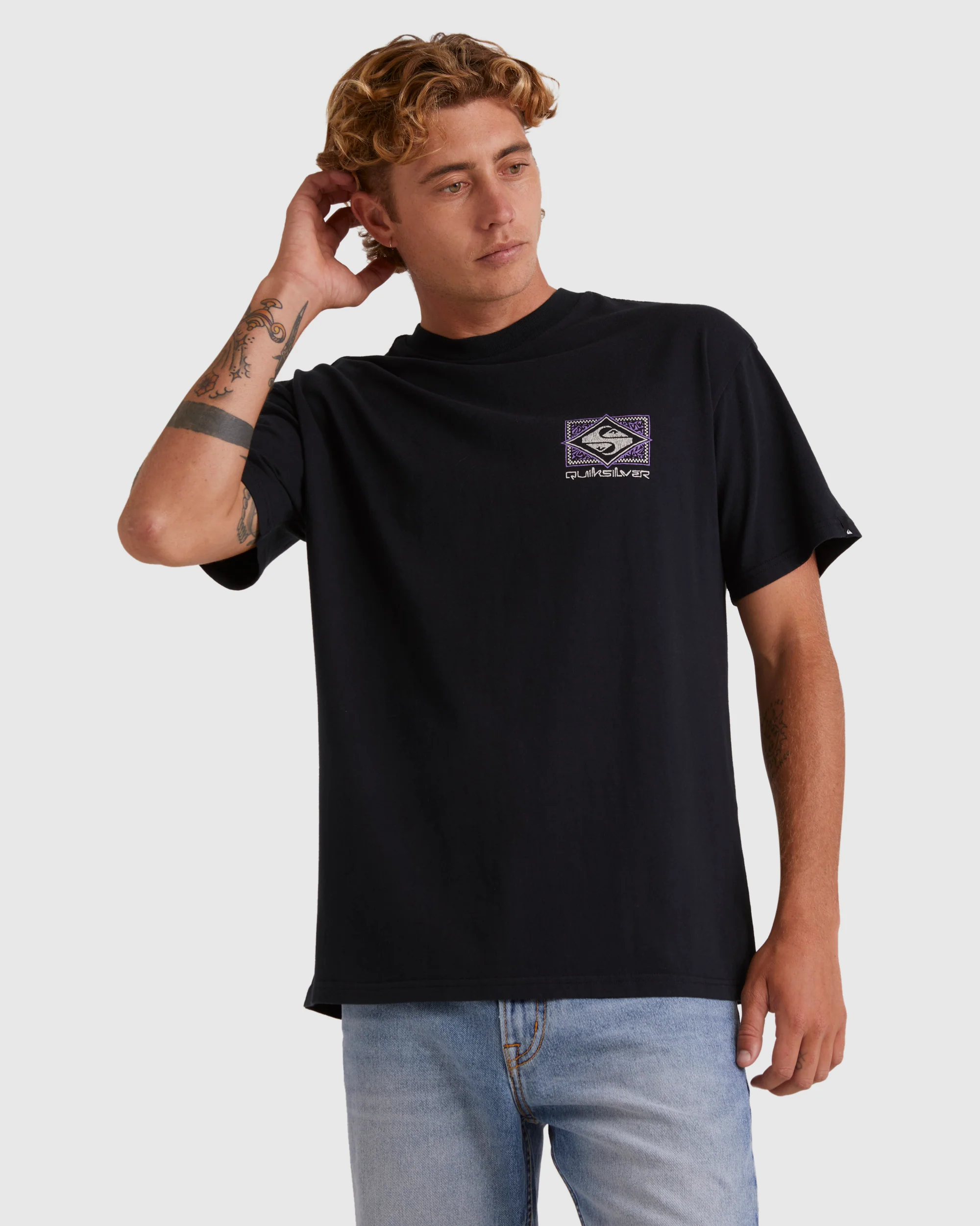 Mens Back Flash Oversized T-shirt