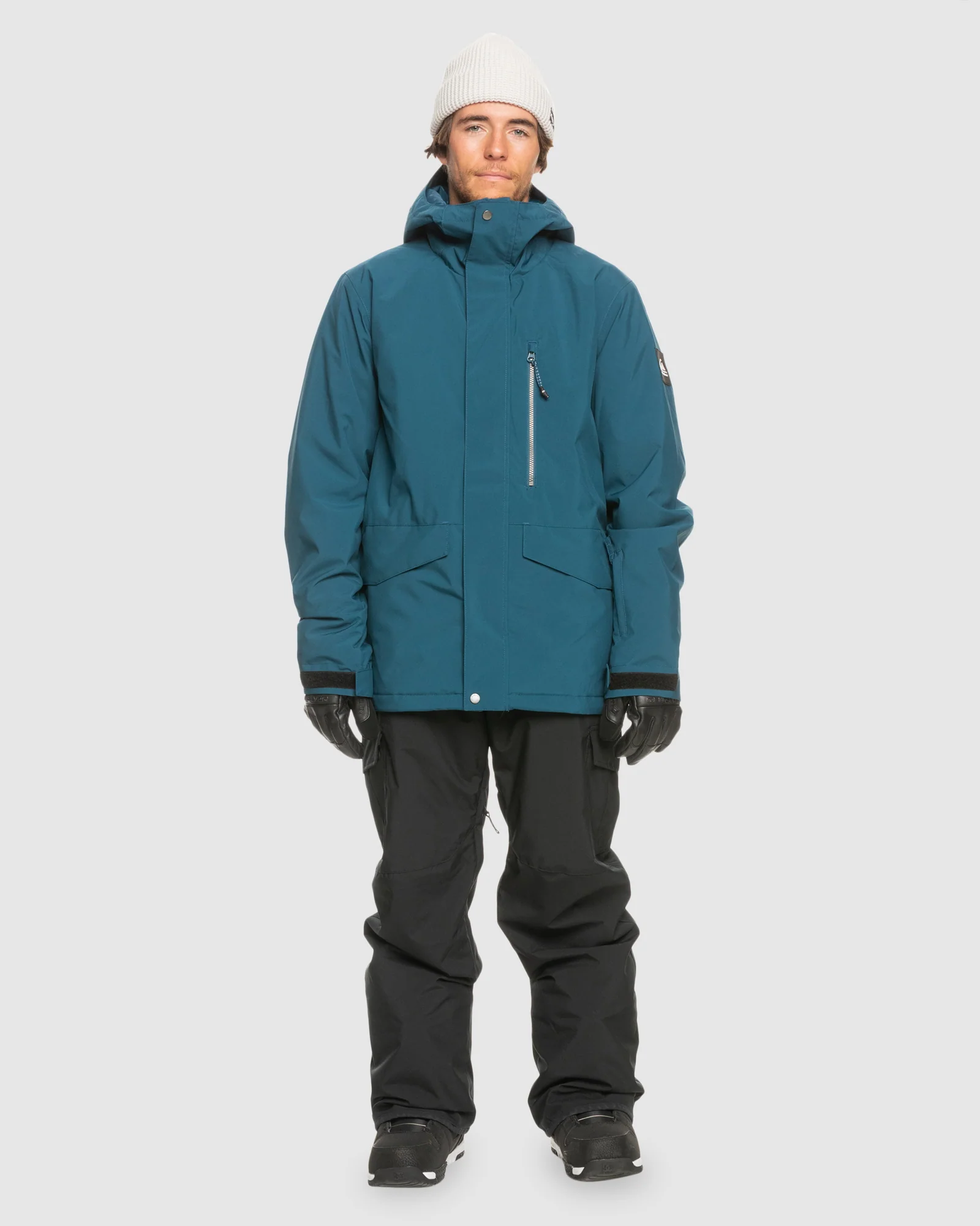 Mens Mission Solid Snow Jacket