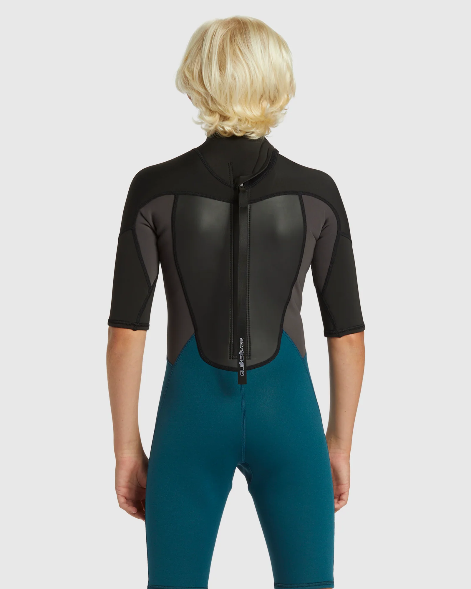 Boys 8-16 2/2mm Everyday Sessions Short Sleeve Back Zip Springsuit