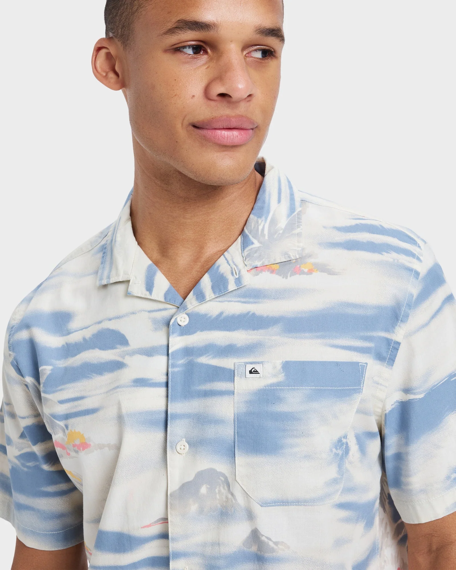 Mens Beach Club Short Sleeve Shirt