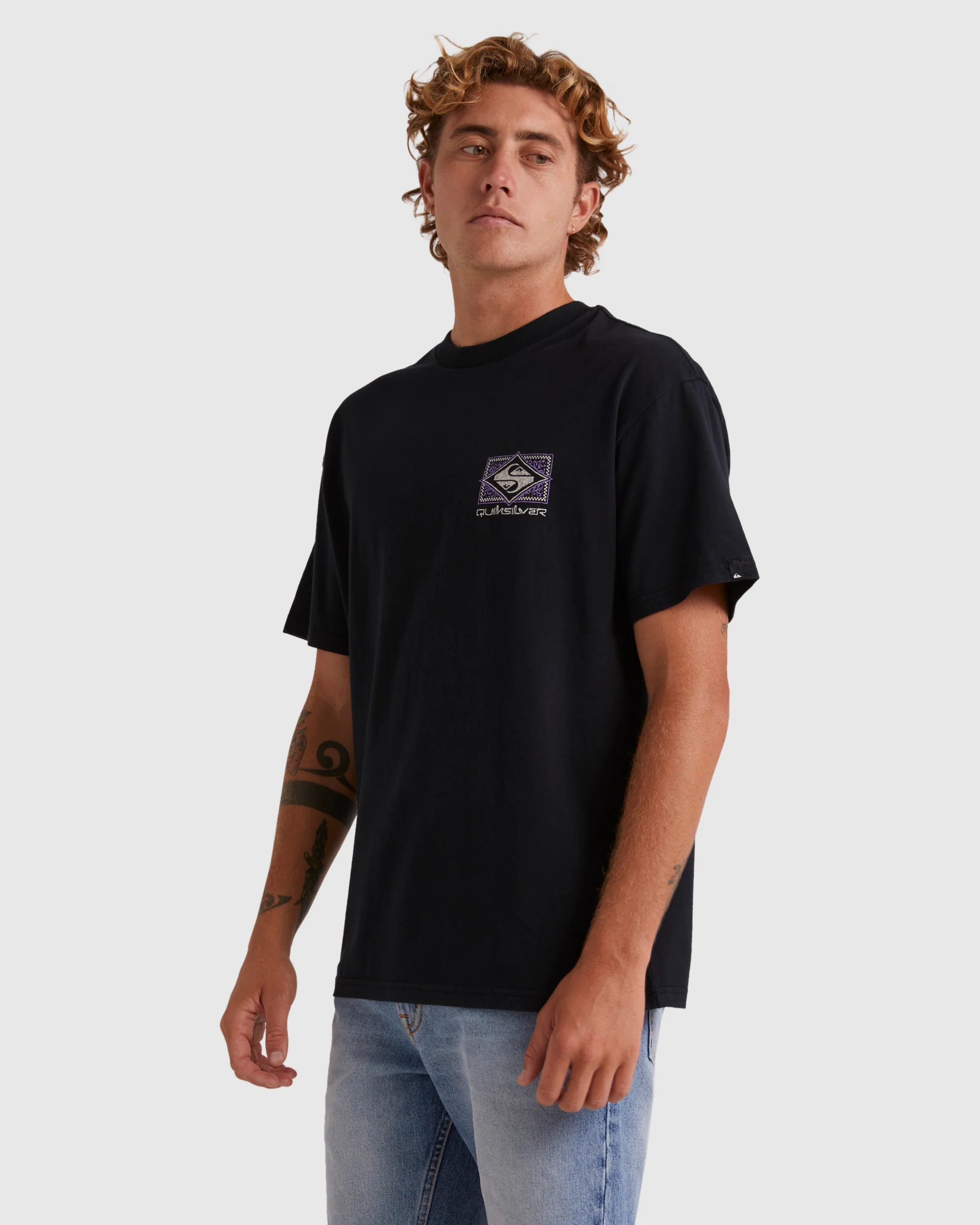 Mens Back Flash Oversized T-shirt