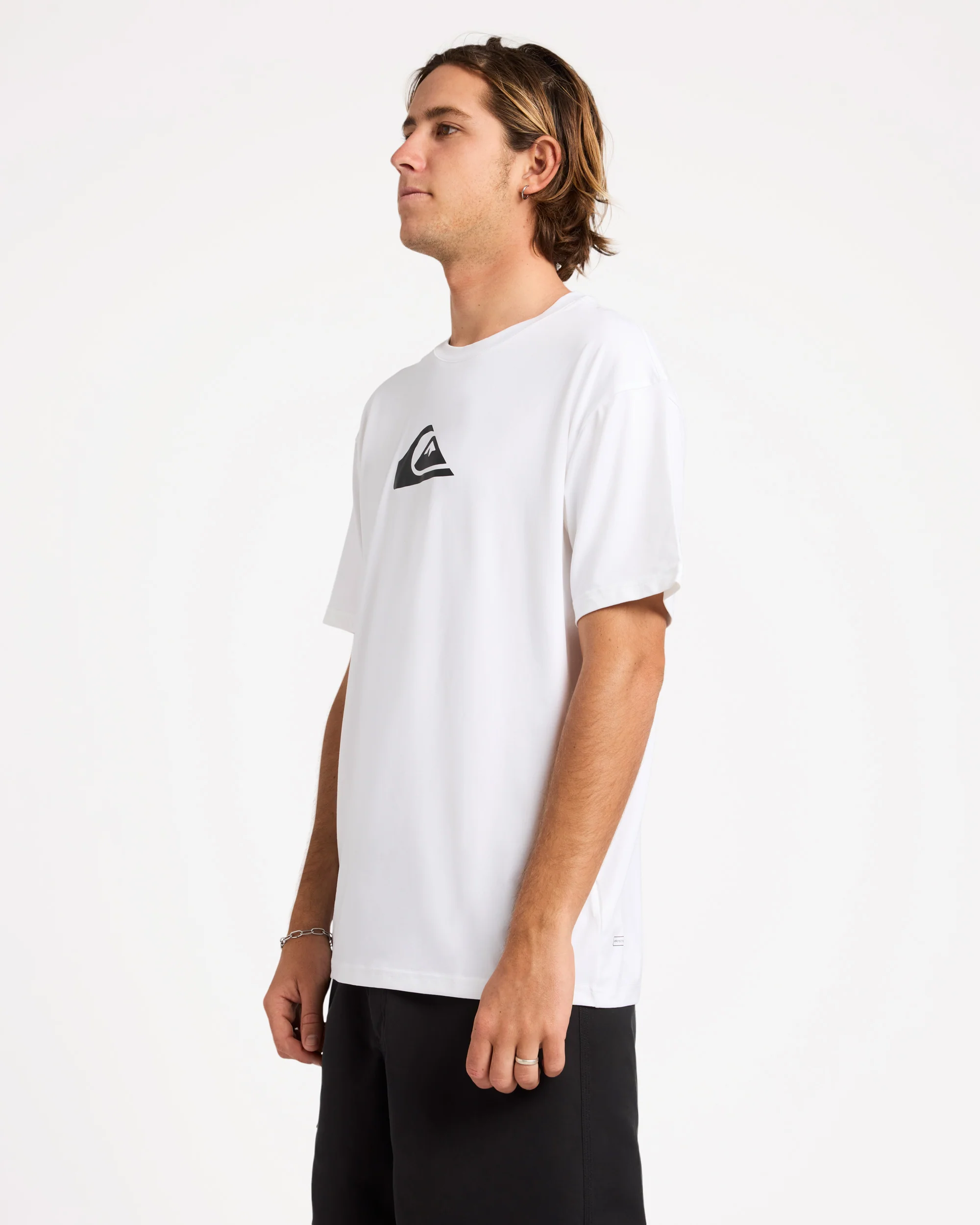 Mens Solid Streak Surf Shirt