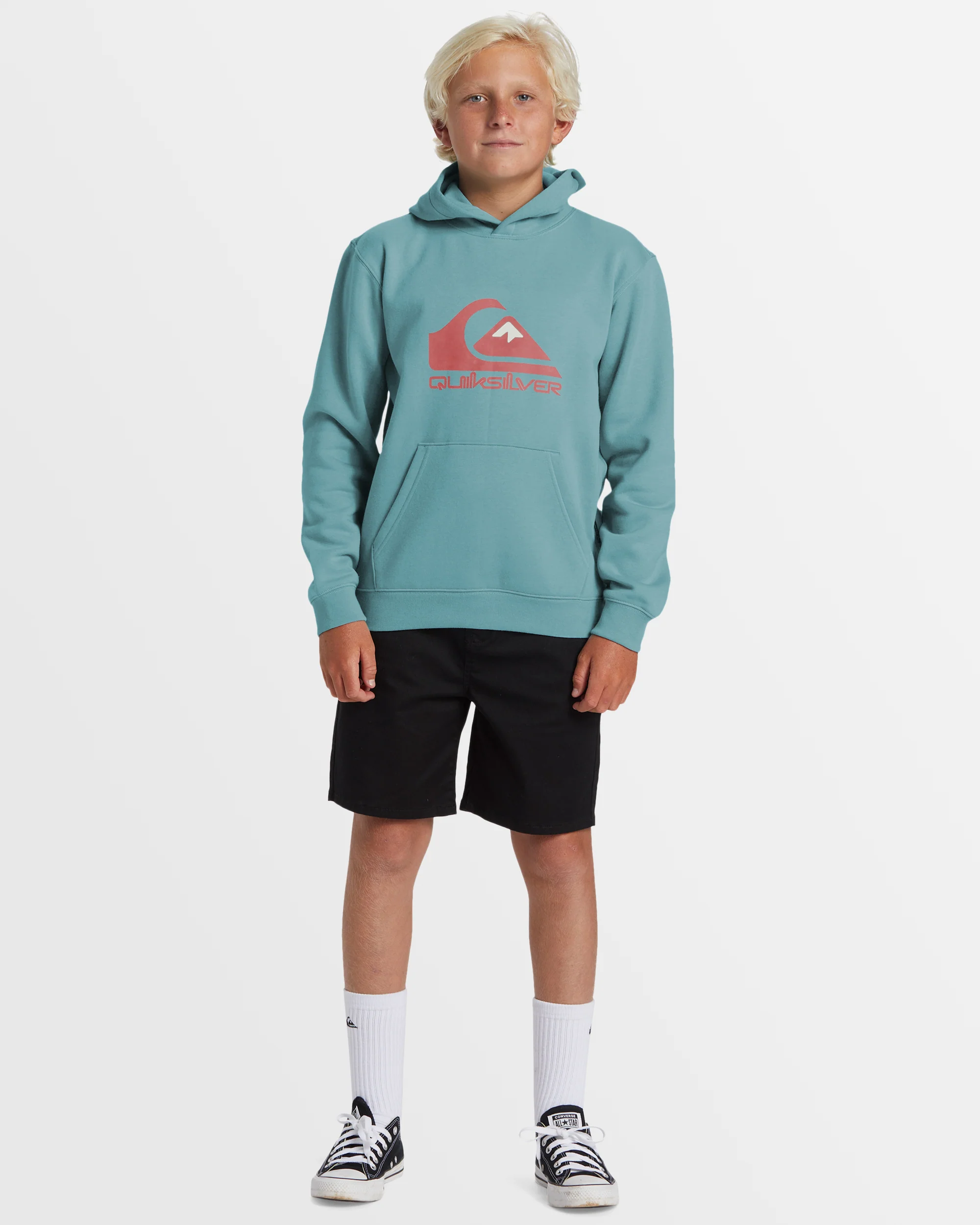 Boys 8-16 Big Logo Pullover Hoodie