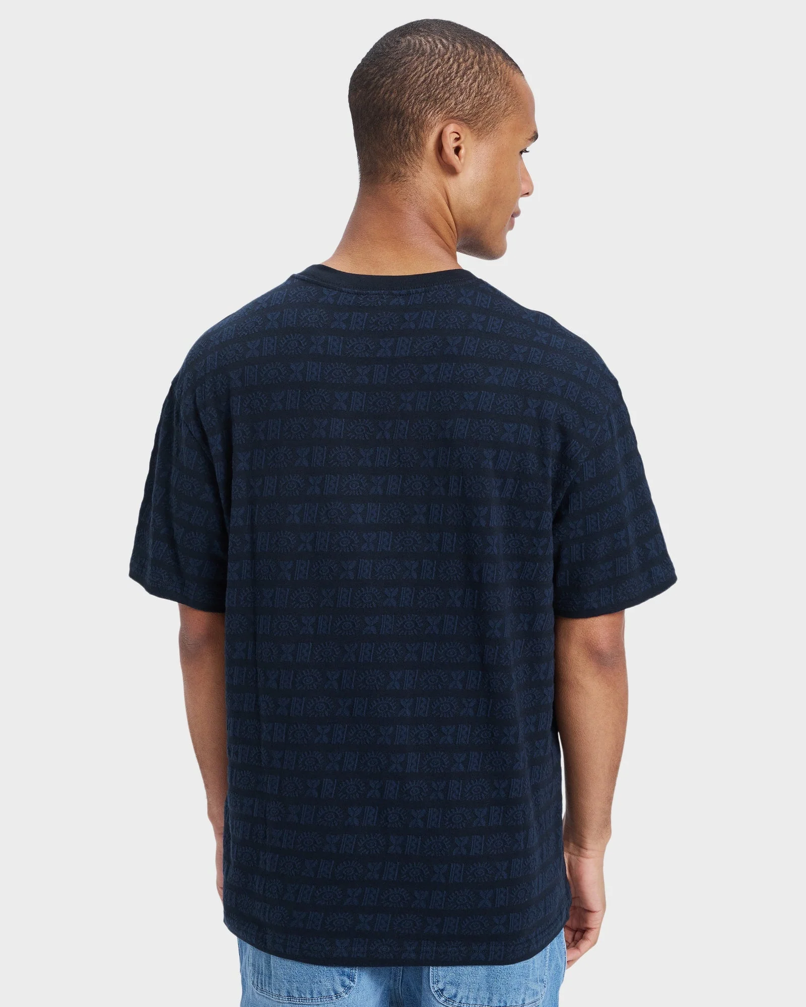 Mens Wind Jacquard T-Shirt