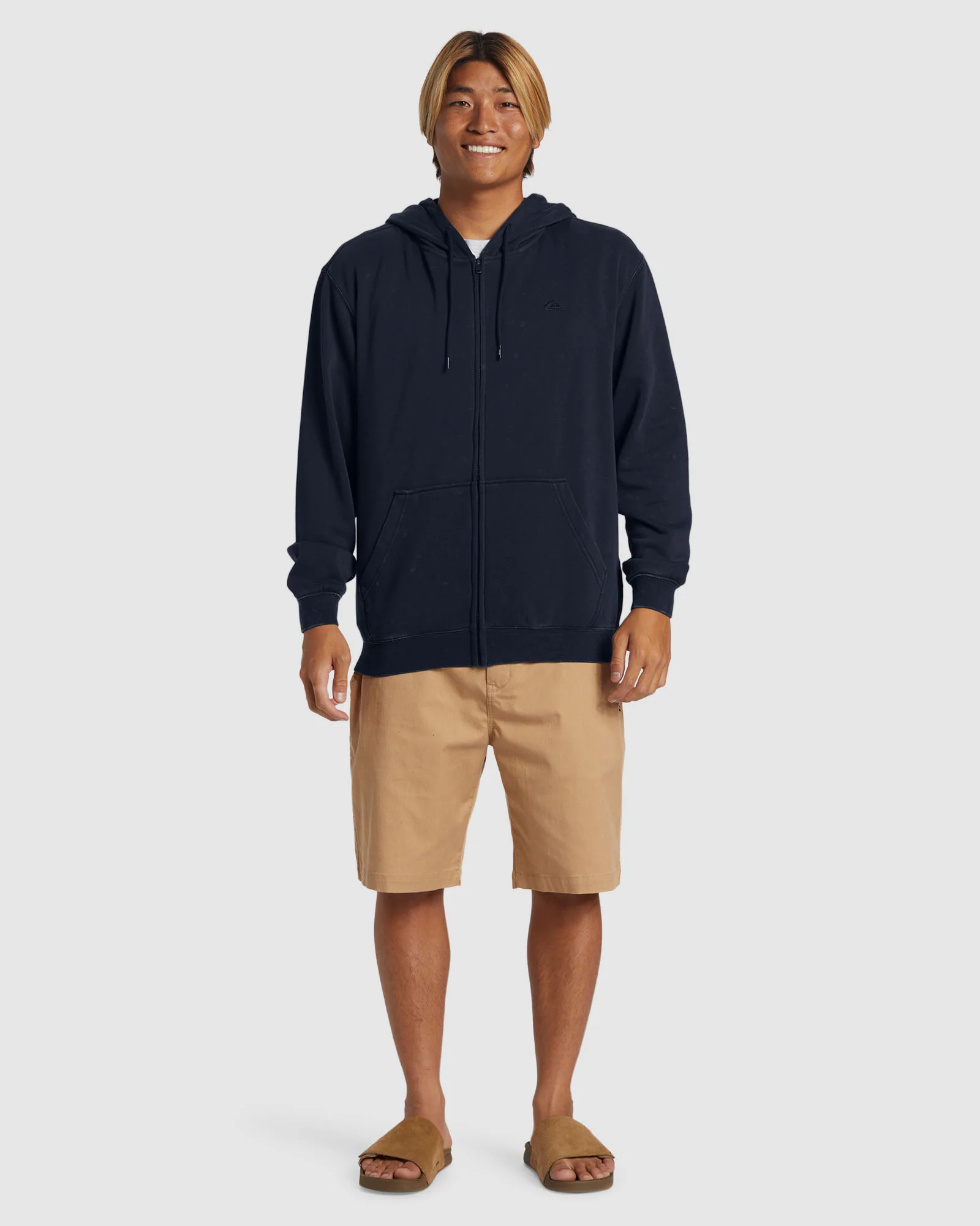 Mens Salt Water Zip-Up Hoodie