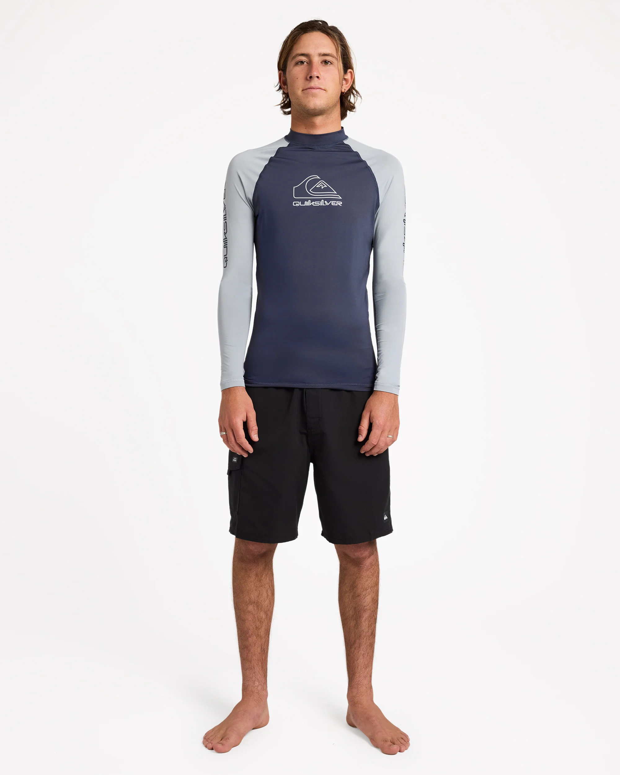 Mens On Tour Long Sleeve Rash Vest