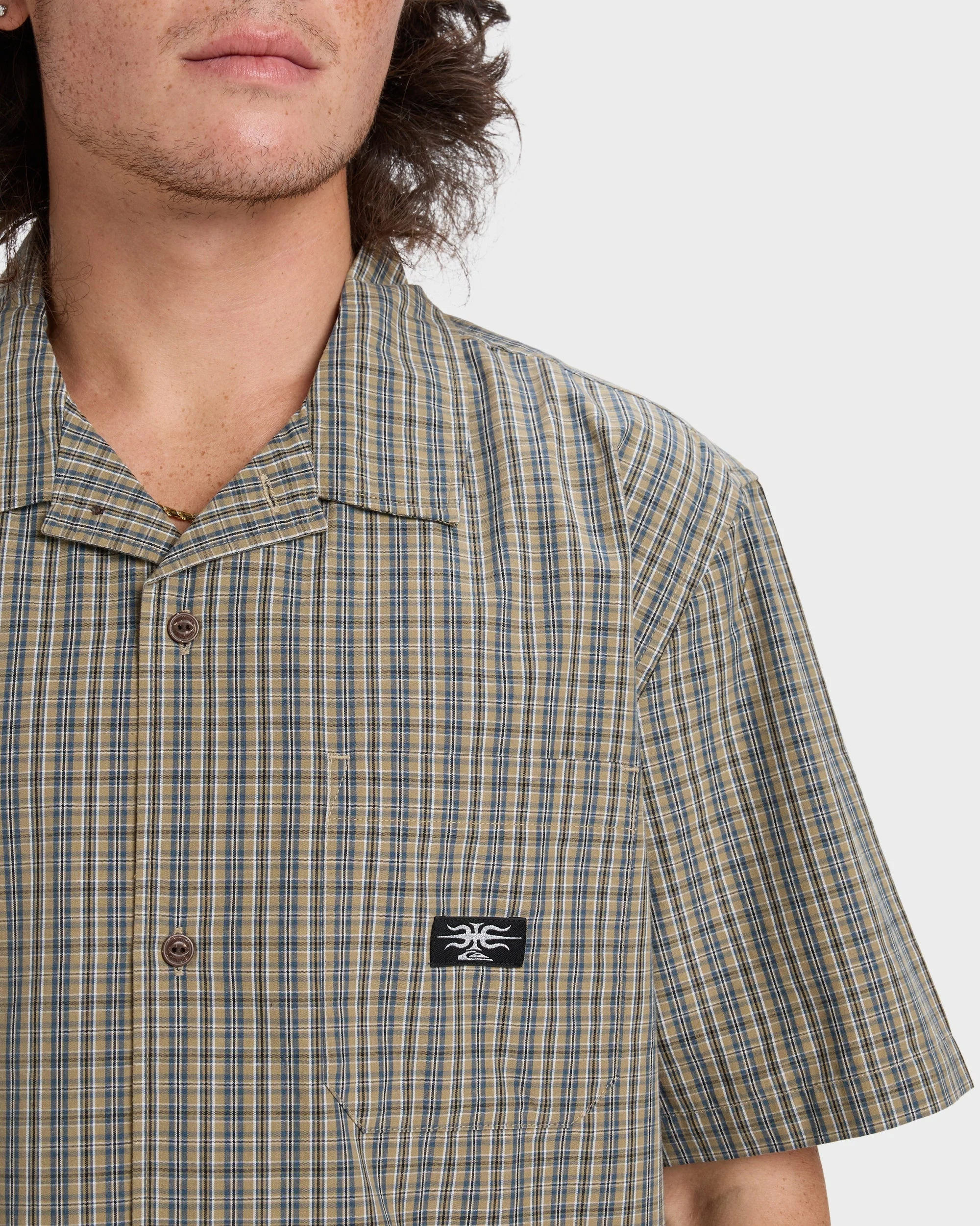 Mens Liquid Metal Short Sleeve Shirt